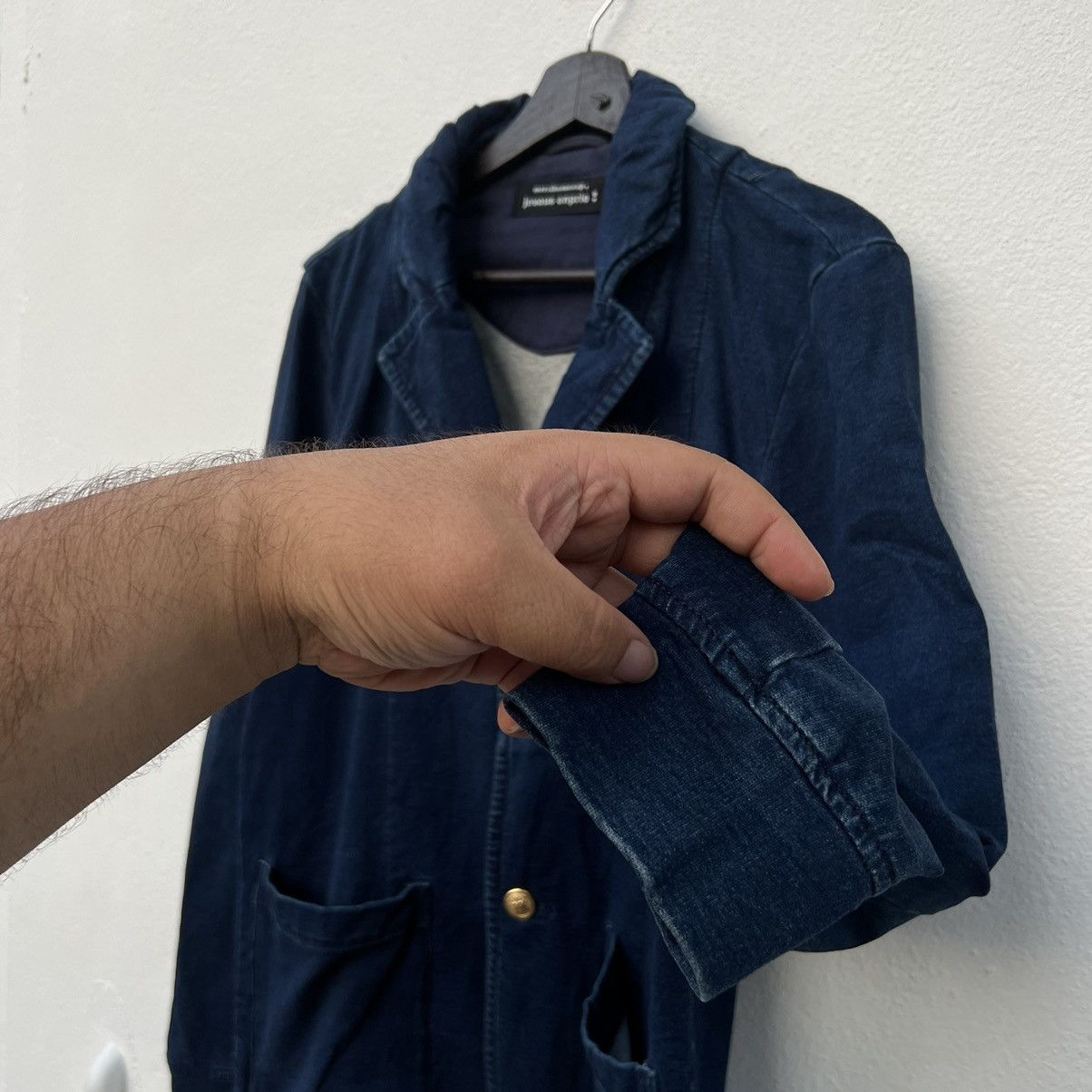 Issey Miyake RARE BLUE JACKET MERCIBEAUCOUP JEVOUS ENPRIE ISSEY MIYAKE Size US M / EU 48-50 / 2 - 9 Thumbnail