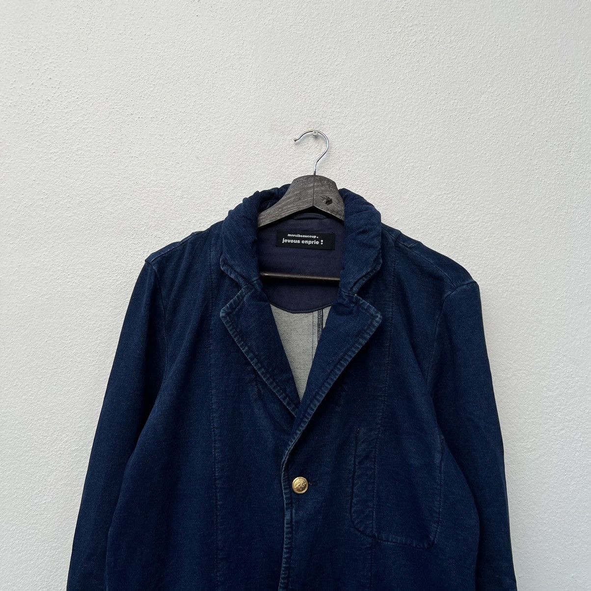Issey Miyake RARE BLUE JACKET MERCIBEAUCOUP JEVOUS ENPRIE ISSEY MIYAKE Size US M / EU 48-50 / 2 - 3 Thumbnail
