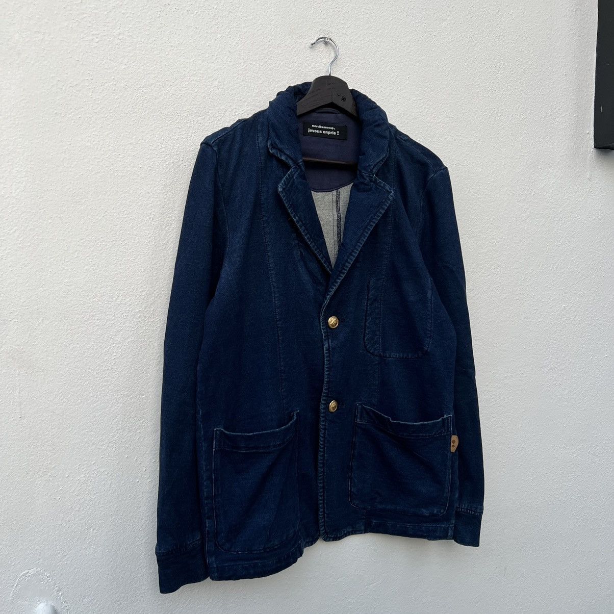 Issey Miyake RARE BLUE JACKET MERCIBEAUCOUP JEVOUS ENPRIE ISSEY MIYAKE Size US M / EU 48-50 / 2 - 5 Thumbnail