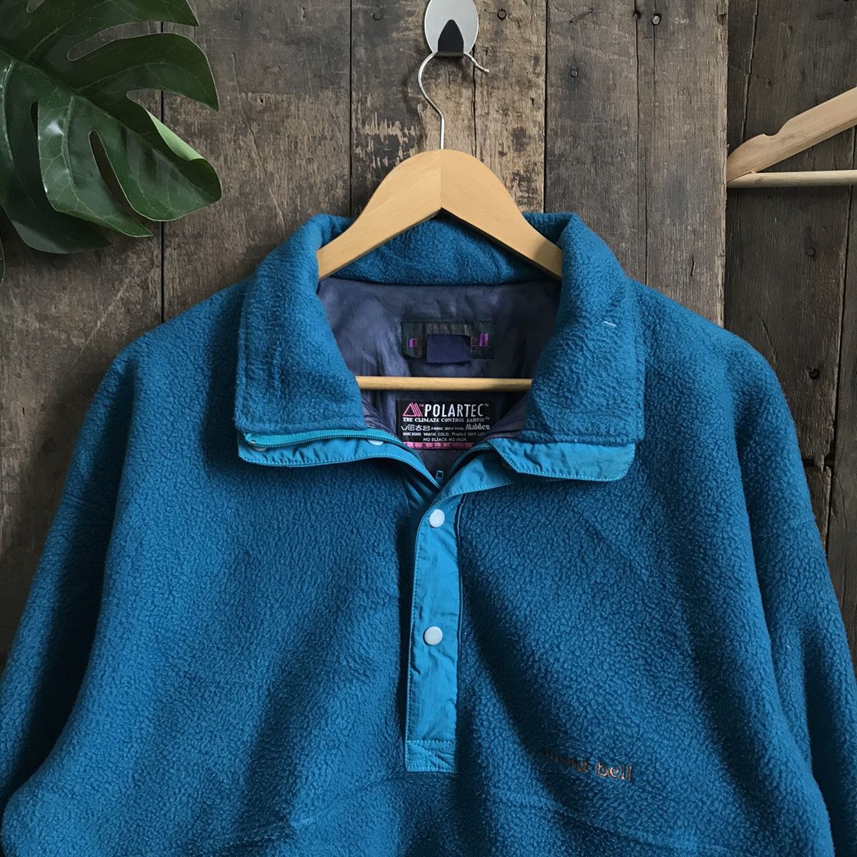 Montbell × Polartec × Vintage Vintage Mont-bell Polartec Fleece Pullover Size US L / EU 52-54 / 3 - 2 Thumbnail
