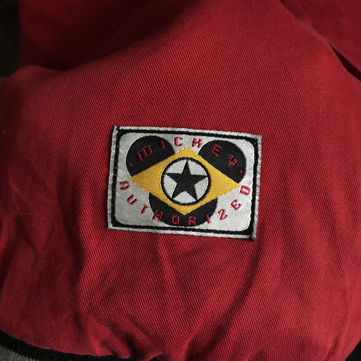 Disney × Vintage Vintage Disney Mickey Varsity Jacket Size US XXL / EU 58 / 5 - 5 Thumbnail