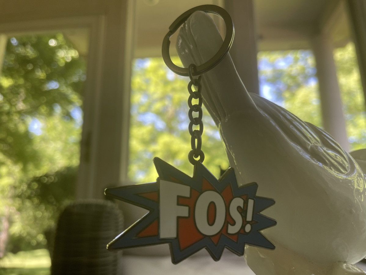 Virgil Abloh Virgil Keychain Blue Orange FOS Figures of Speech Brooklyn Size ONE SIZE - 20 Thumbnail