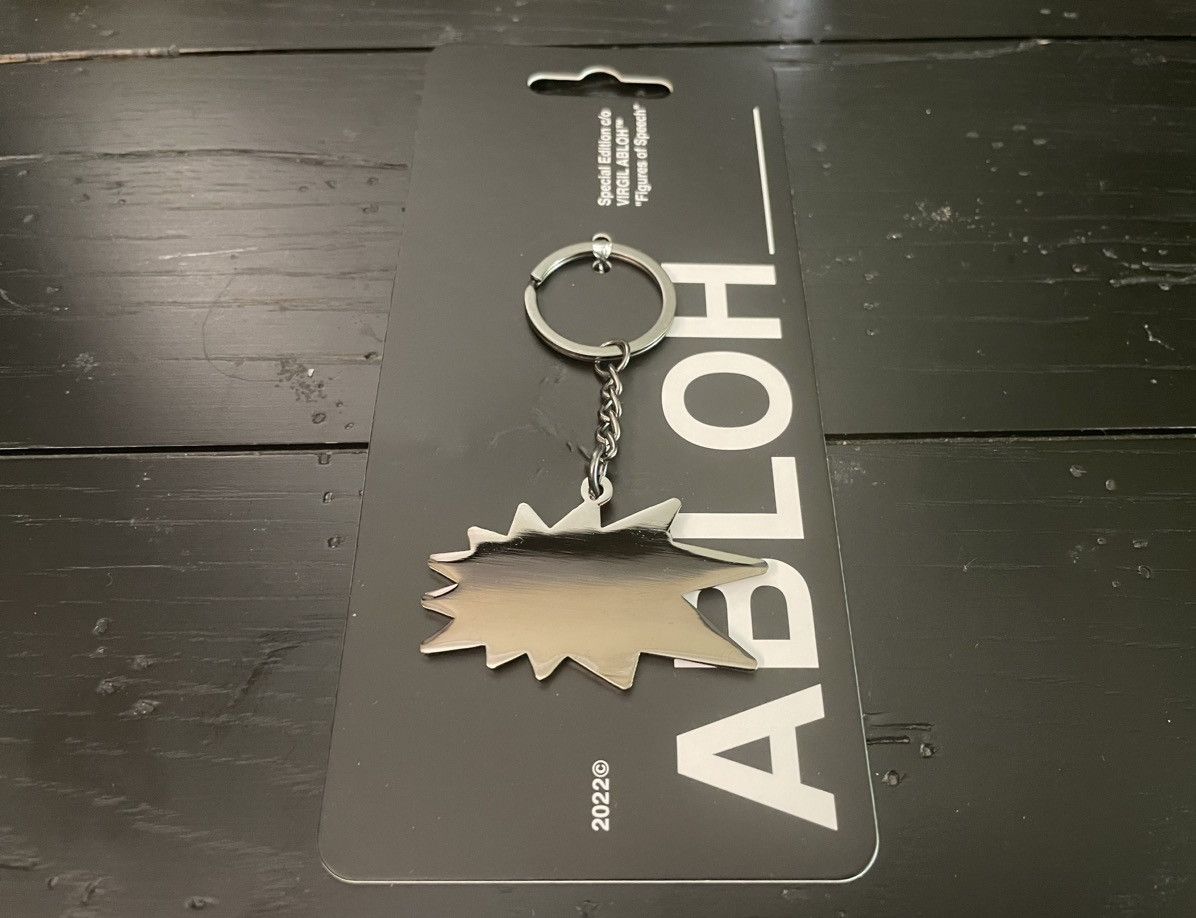 Virgil Abloh Virgil Keychain Blue Orange FOS Figures of Speech Brooklyn Size ONE SIZE - 6 Thumbnail