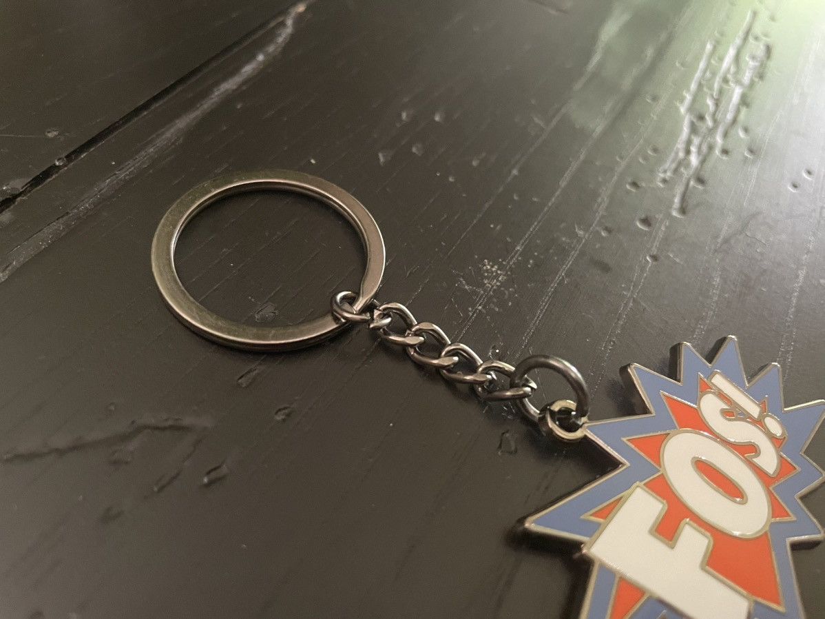 Virgil Abloh Virgil Keychain Blue Orange FOS Figures of Speech Brooklyn Size ONE SIZE - 11 Thumbnail