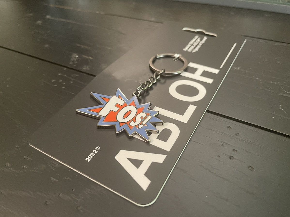 Virgil Abloh Virgil Keychain Blue Orange FOS Figures of Speech Brooklyn Size ONE SIZE - 22 Thumbnail