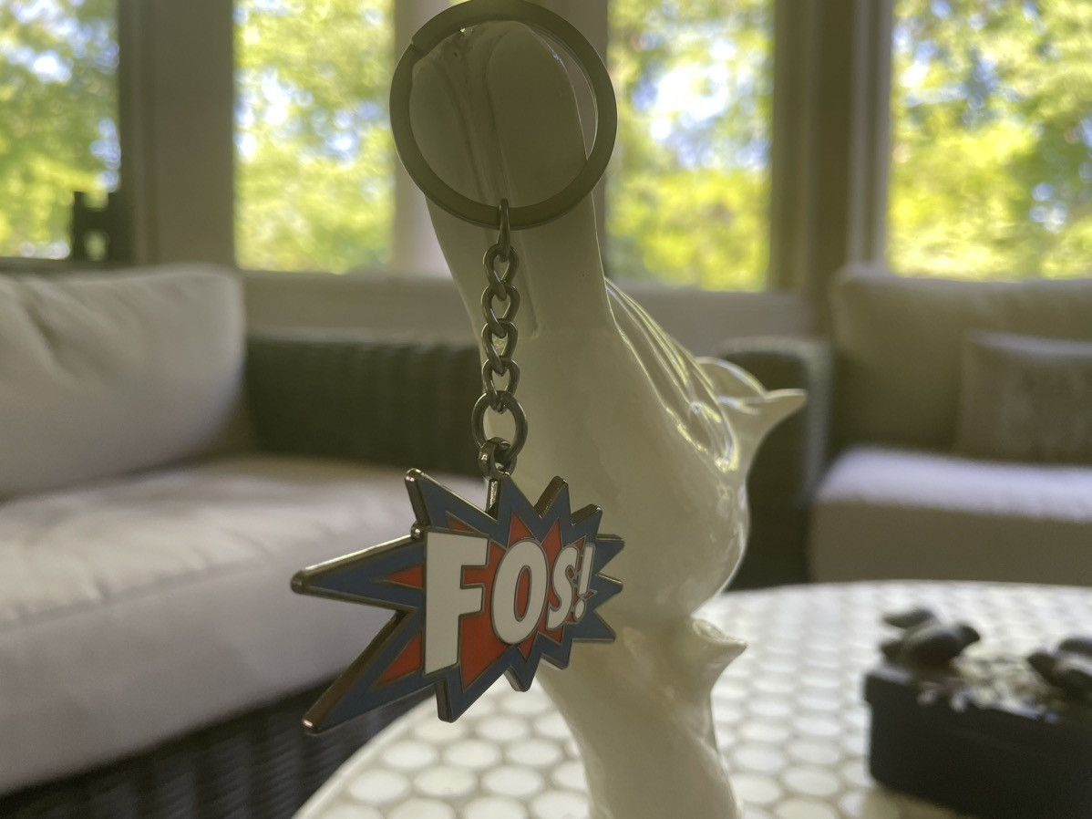 Virgil Abloh Virgil Keychain Blue Orange FOS Figures of Speech Brooklyn Size ONE SIZE - 19 Thumbnail
