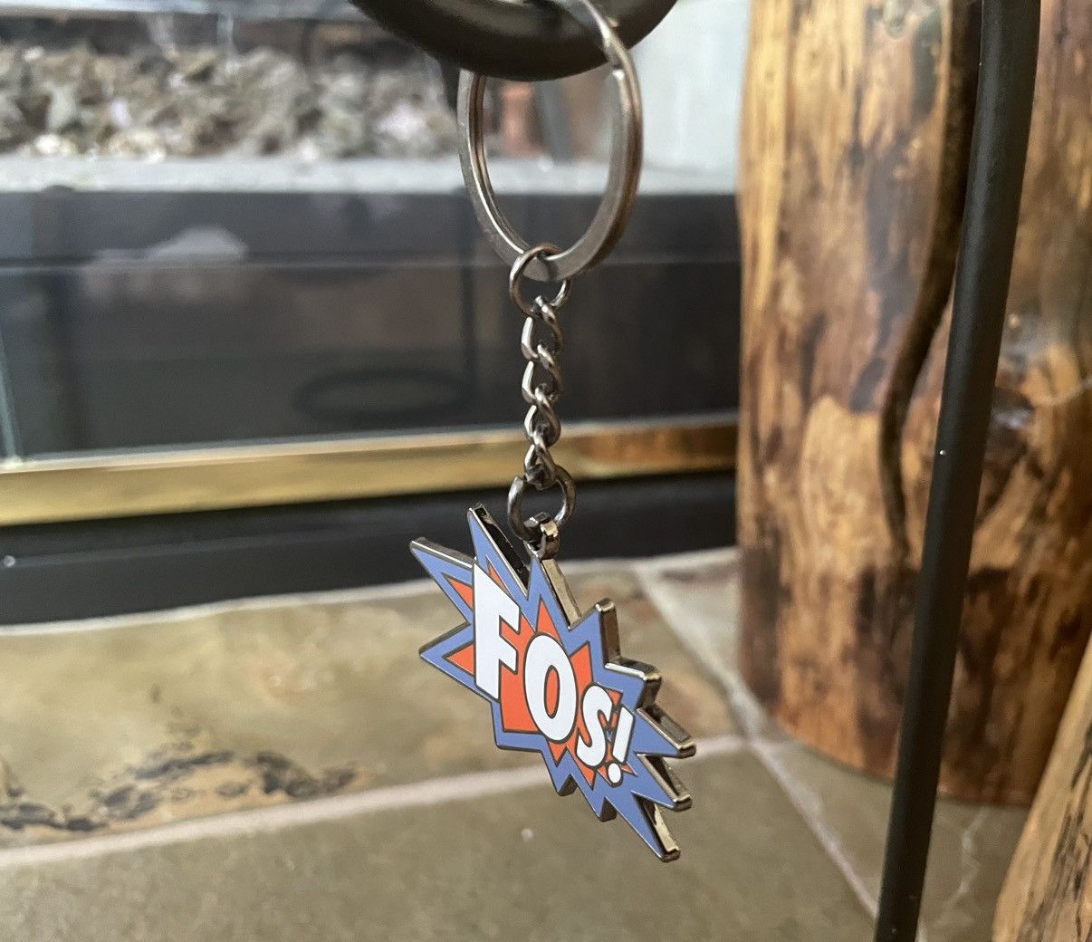 Virgil Abloh Virgil Keychain Blue Orange FOS Figures of Speech Brooklyn Size ONE SIZE - 9 Thumbnail