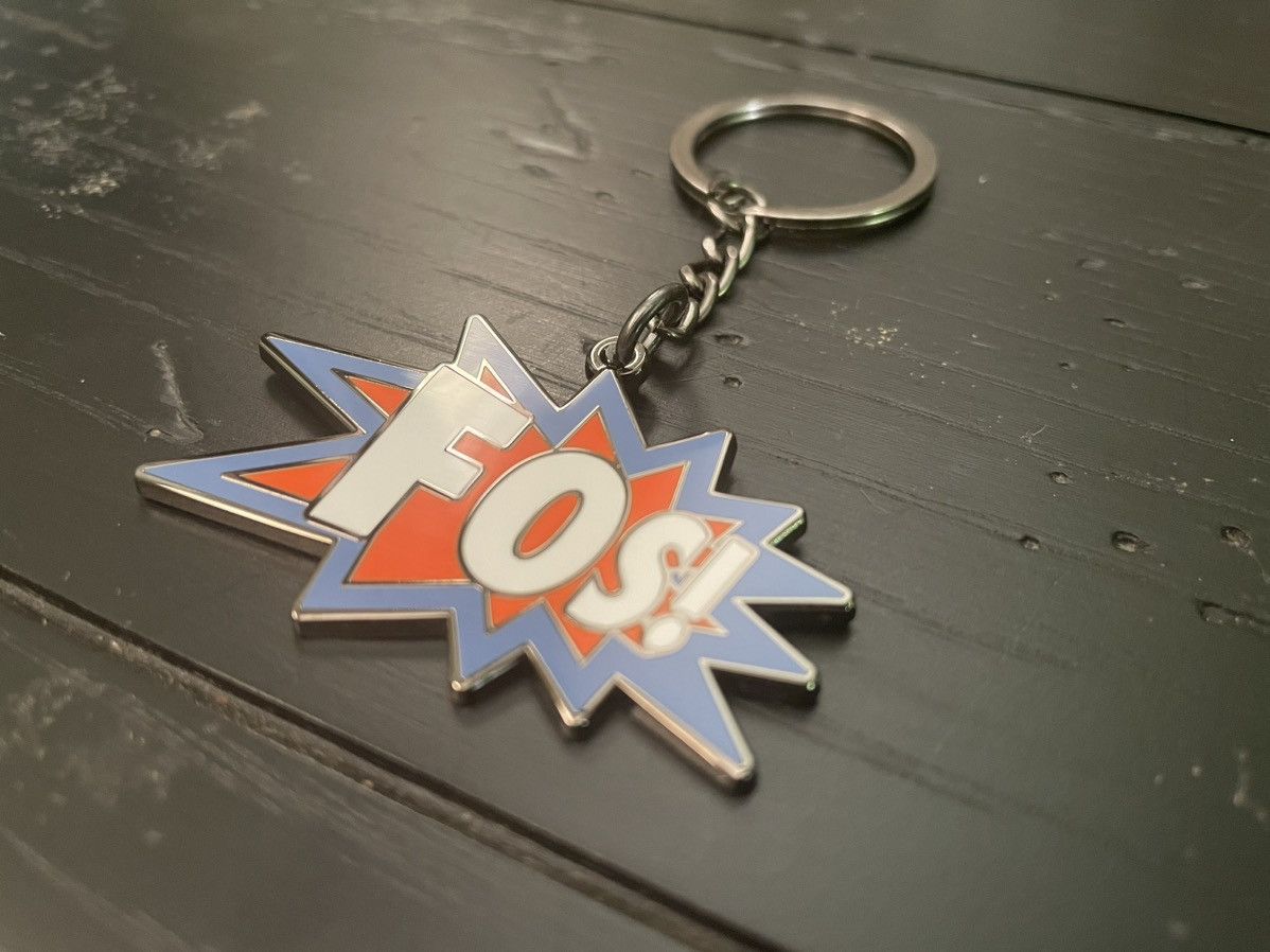 Virgil Abloh Virgil Keychain Blue Orange FOS Figures of Speech Brooklyn Size ONE SIZE - 4 Thumbnail