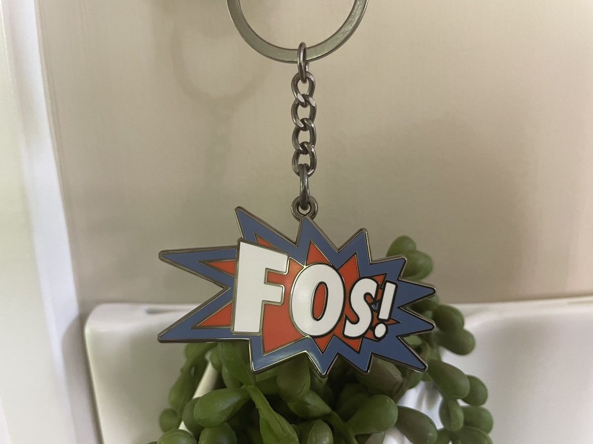 Virgil Abloh Virgil Keychain Blue Orange FOS Figures of Speech Brooklyn Size ONE SIZE - 21 Thumbnail