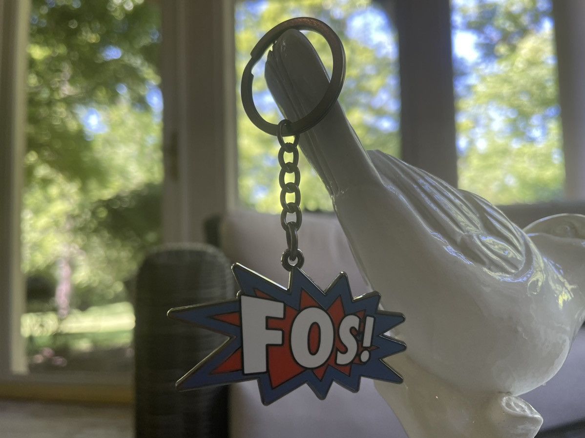 Virgil Abloh Virgil Keychain Blue Orange FOS Figures of Speech Brooklyn Size ONE SIZE - 10 Thumbnail