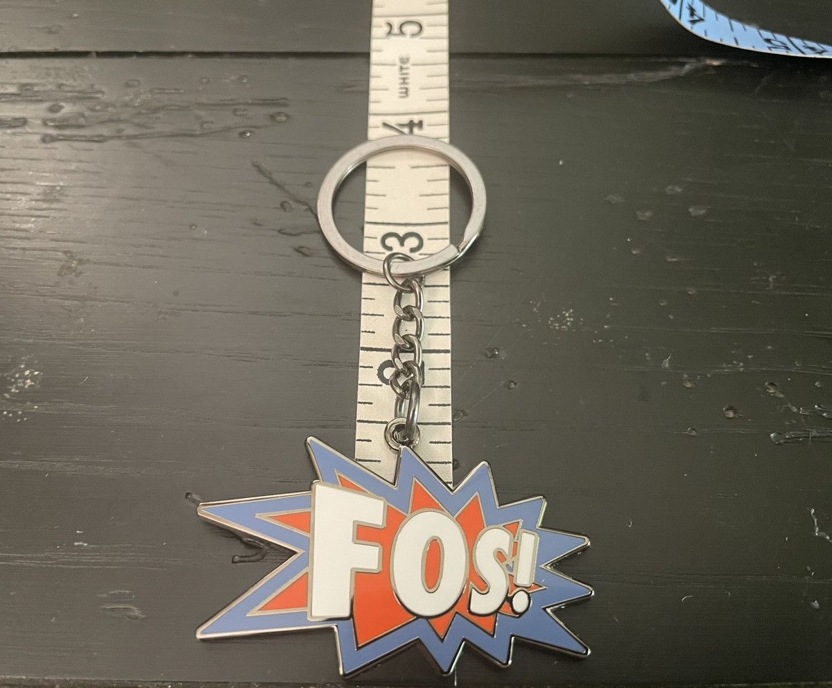 Virgil Abloh Virgil Keychain Blue Orange FOS Figures of Speech Brooklyn Size ONE SIZE - 8 Thumbnail