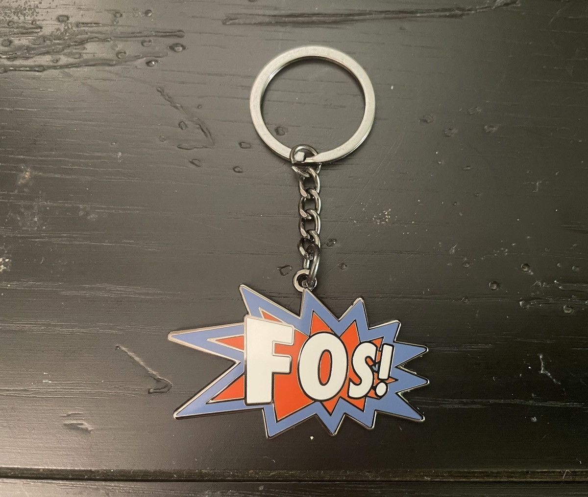 Virgil Abloh Virgil Keychain Blue Orange FOS Figures of Speech Brooklyn Size ONE SIZE - 2 Thumbnail
