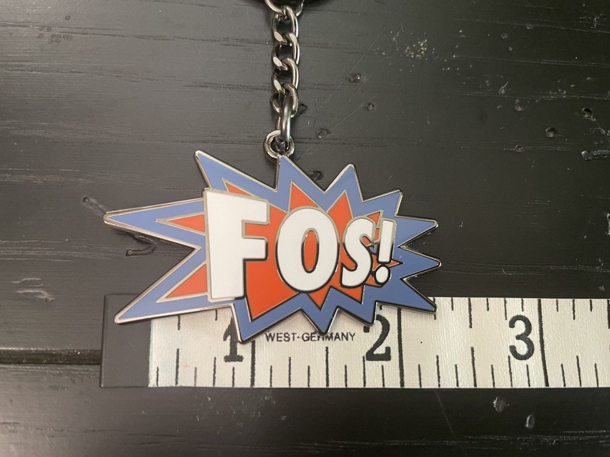 Virgil Abloh Virgil Keychain Blue Orange FOS Figures of Speech Brooklyn Size ONE SIZE - 7 Thumbnail