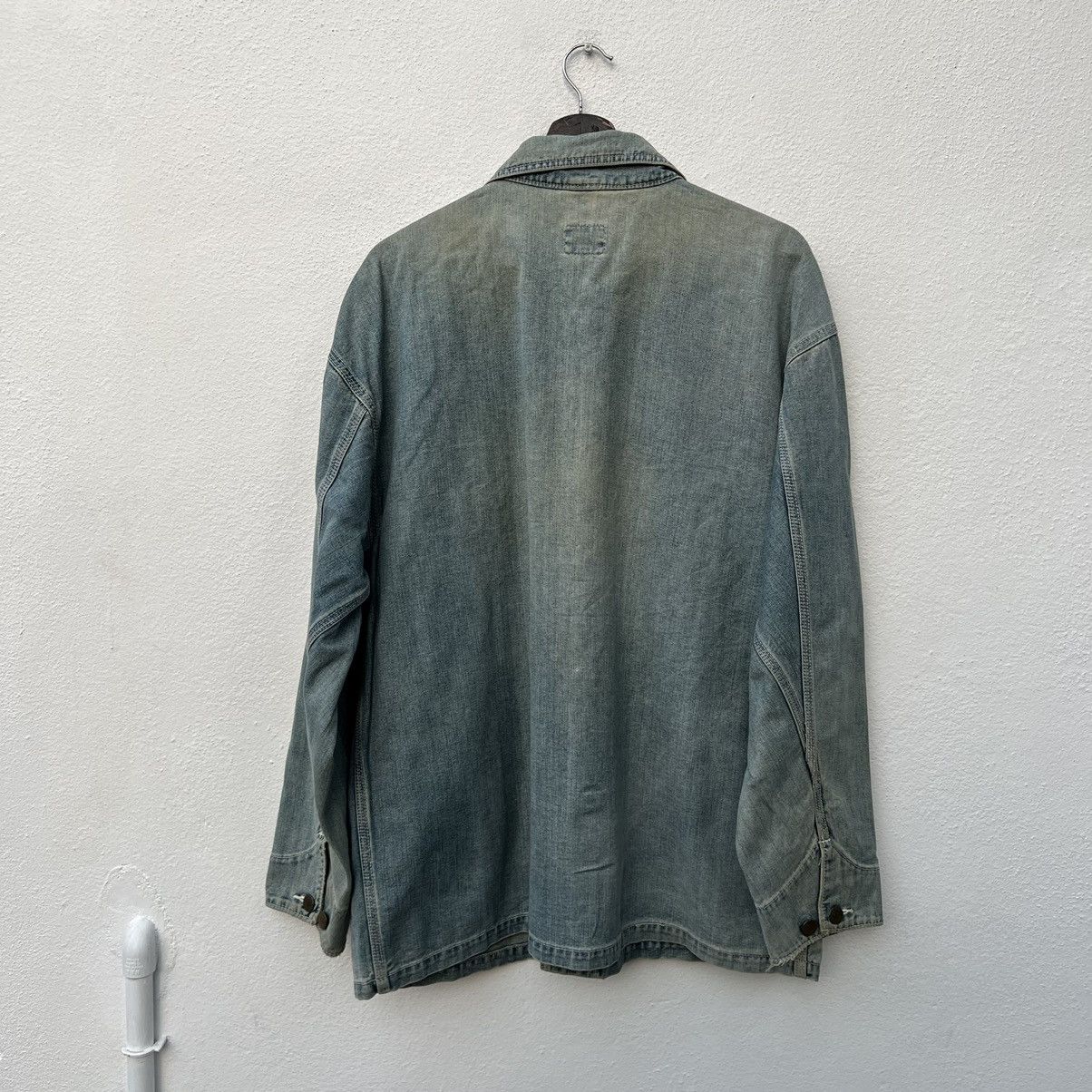 Japanese Brand VINTAGE HIKORY CHORE JACKET GL HEART JAPAN MULTI POCKET Size US L / EU 52-54 / 3 - 10 Thumbnail