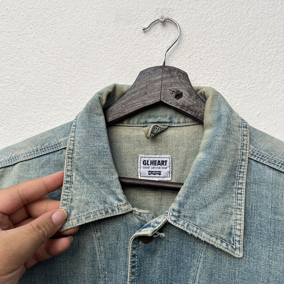 Japanese Brand VINTAGE HIKORY CHORE JACKET GL HEART JAPAN MULTI POCKET Size US L / EU 52-54 / 3 - 8 Thumbnail