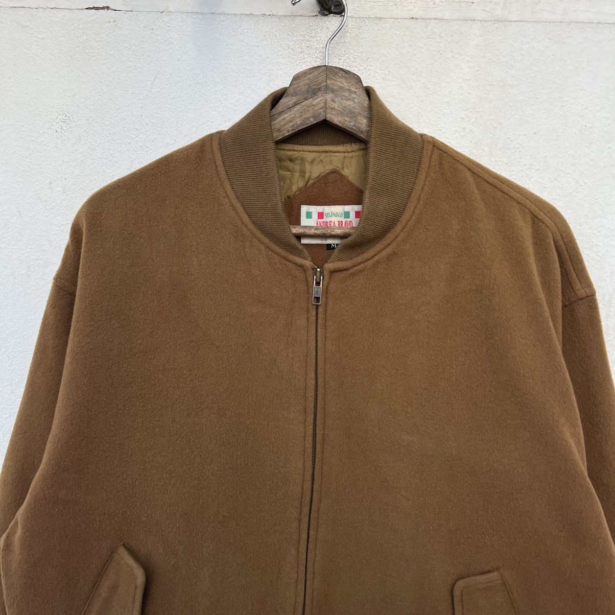 Japanese Brand BOMBER JACKET ANDREA BRAVO INSPIRED BY ISSEY MIYAKE MA-1 Size US M / EU 48-50 / 2 - 3 Thumbnail