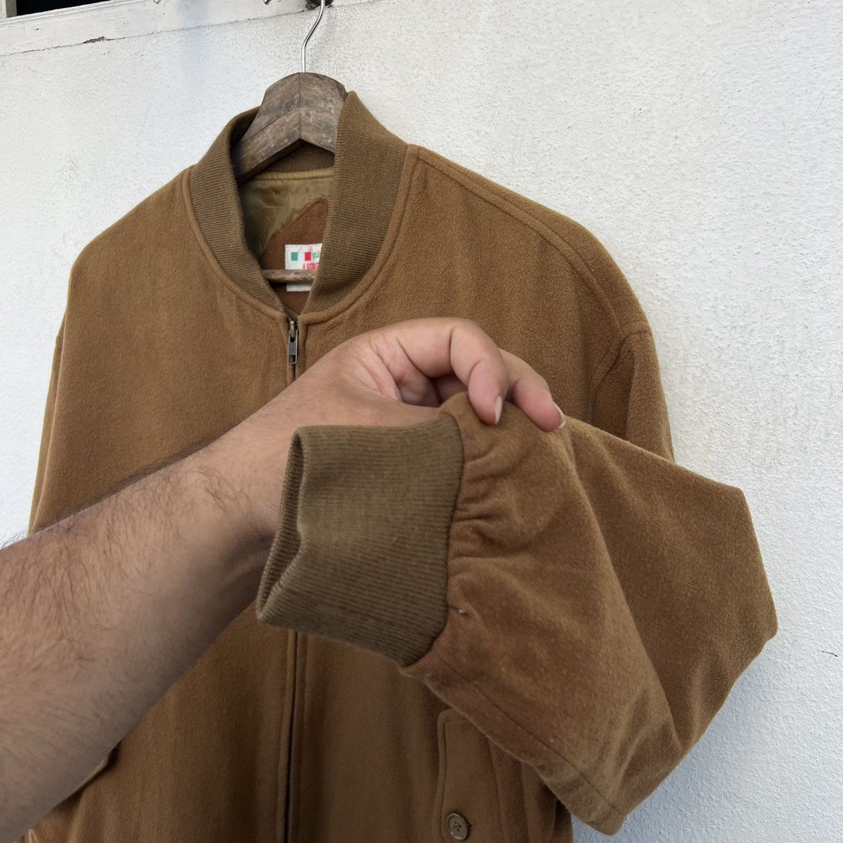 Japanese Brand BOMBER JACKET ANDREA BRAVO INSPIRED BY ISSEY MIYAKE MA-1 Size US M / EU 48-50 / 2 - 7 Thumbnail