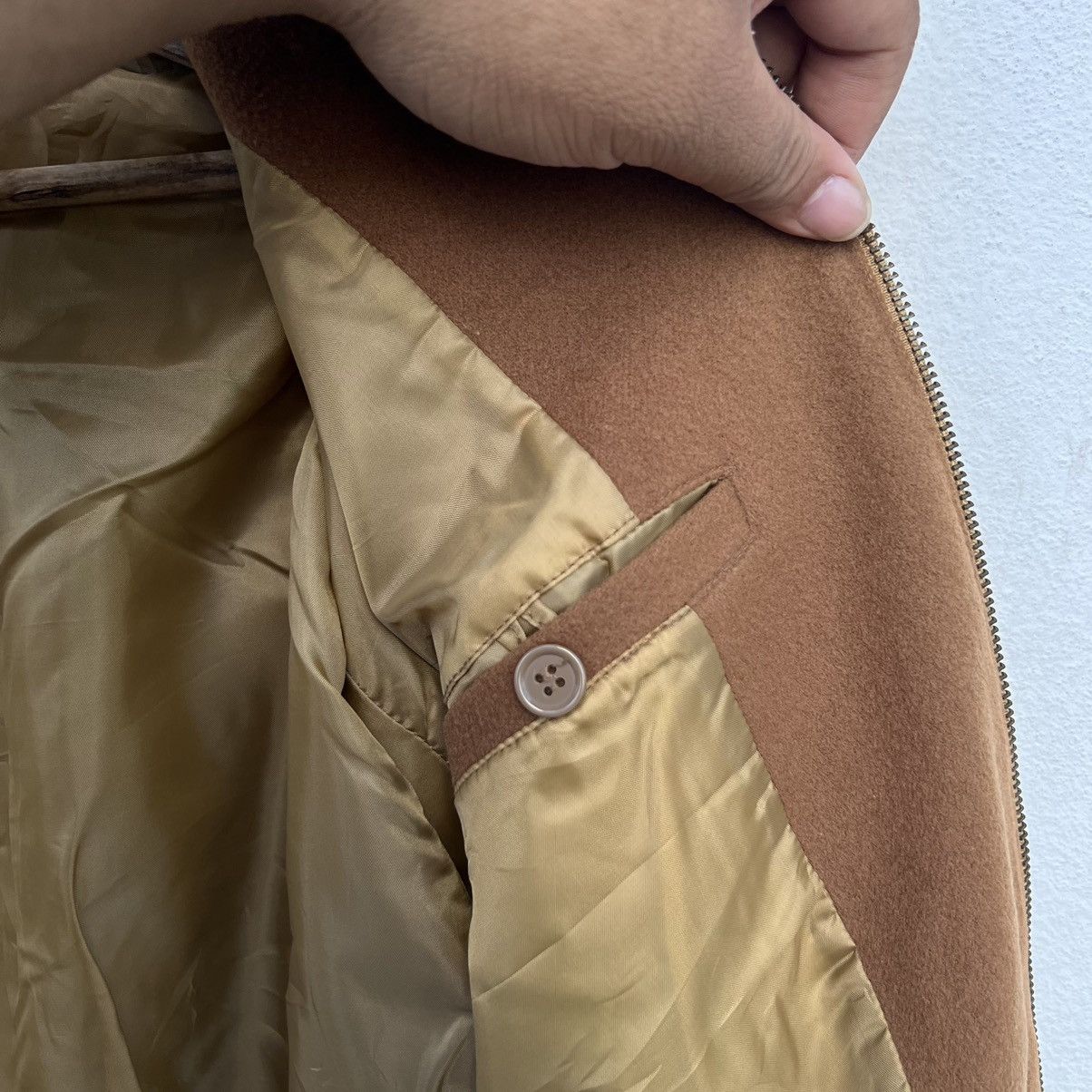 Japanese Brand BOMBER JACKET ANDREA BRAVO INSPIRED BY ISSEY MIYAKE MA-1 Size US M / EU 48-50 / 2 - 11 Thumbnail