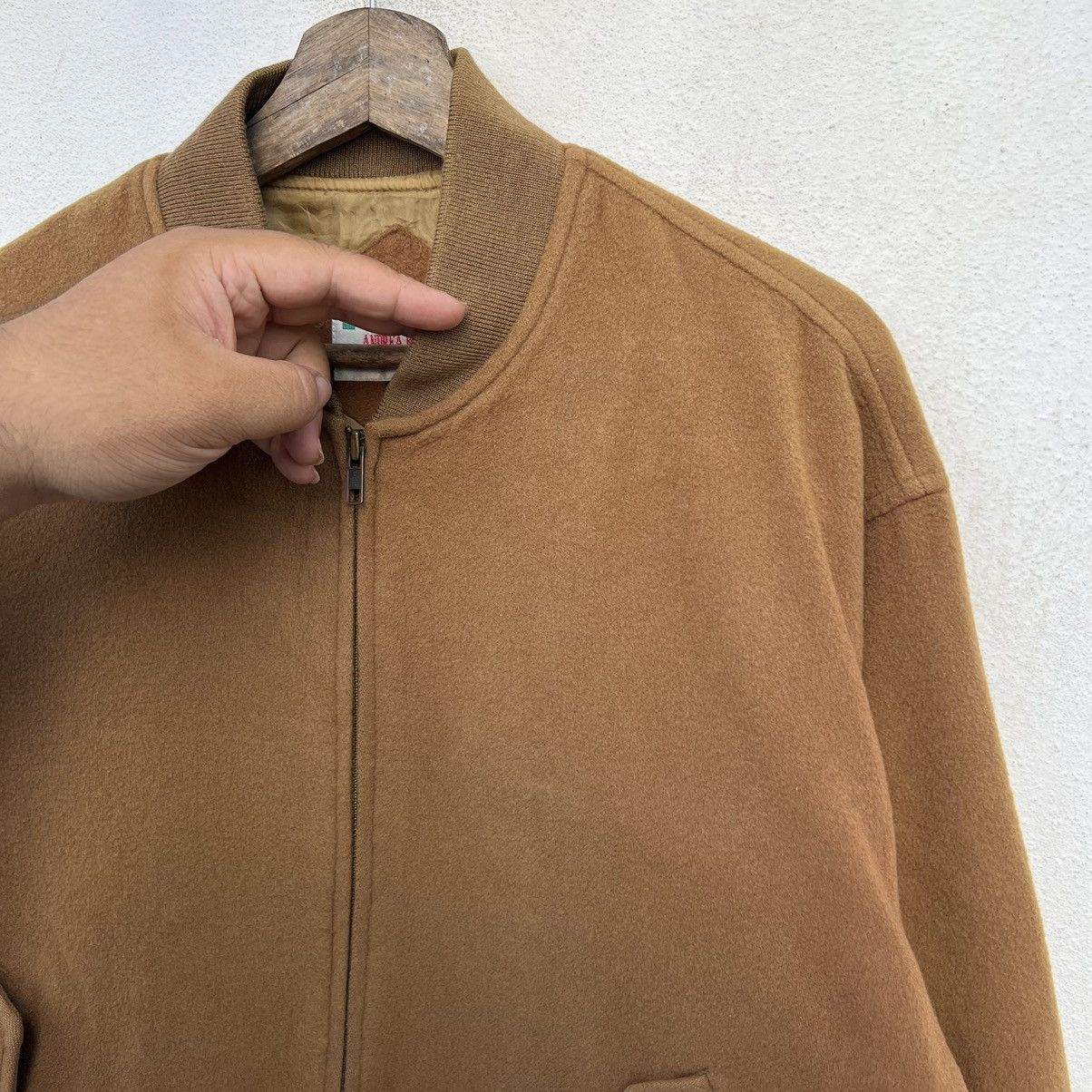 Japanese Brand BOMBER JACKET ANDREA BRAVO INSPIRED BY ISSEY MIYAKE MA-1 Size US M / EU 48-50 / 2 - 6 Thumbnail