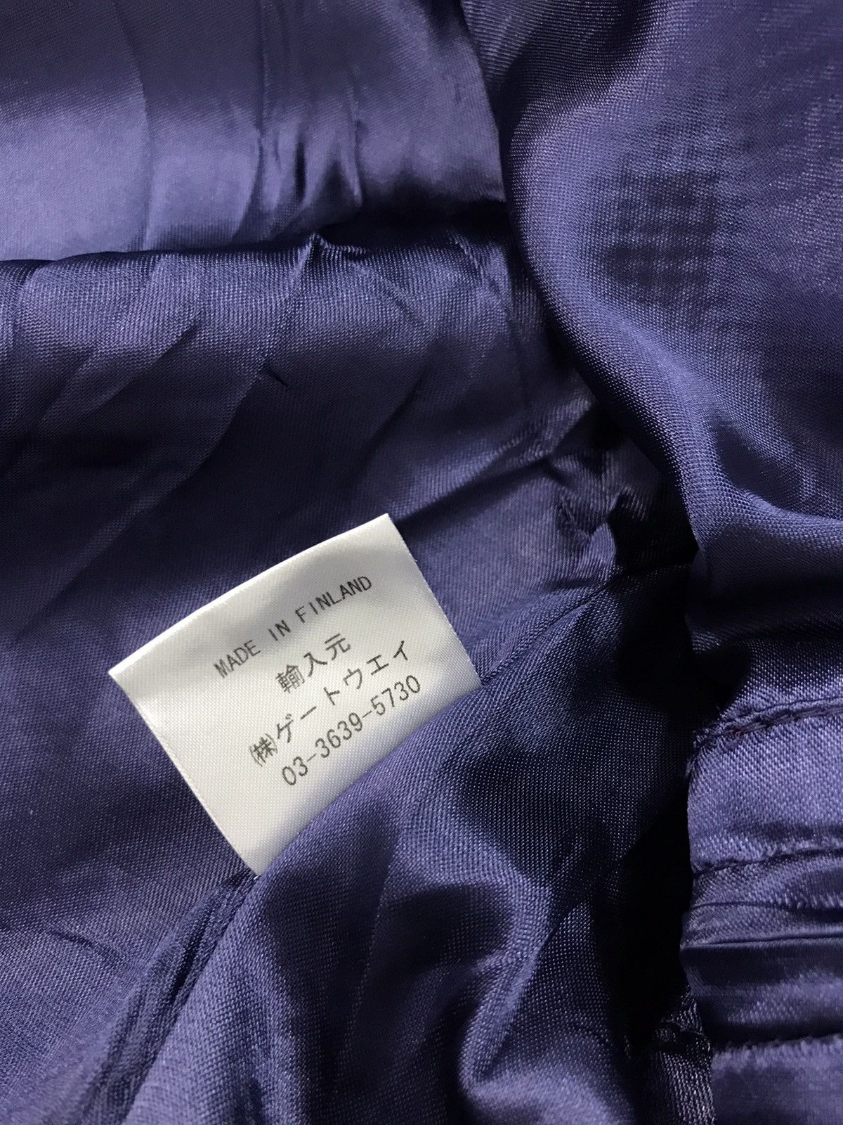 Designer Unica Fashion Finland Yuki Belle Fem Indigo Sanjuro K186j Size US L / EU 52-54 / 3 - 6 Thumbnail
