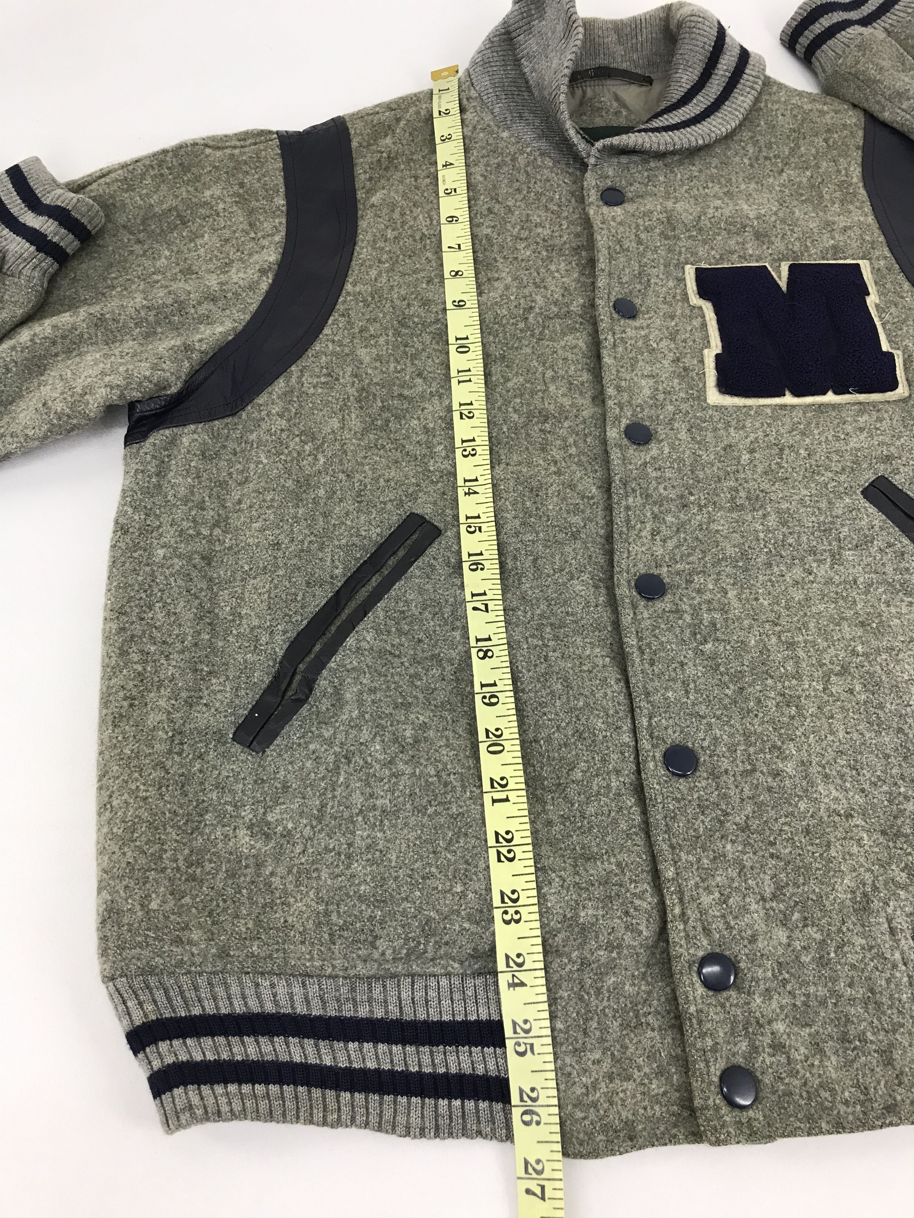 McGregor Vintage 90s Mcgregor American Spirit Wool Varsity Jacket Size US L / EU 52-54 / 3 - 9 Thumbnail