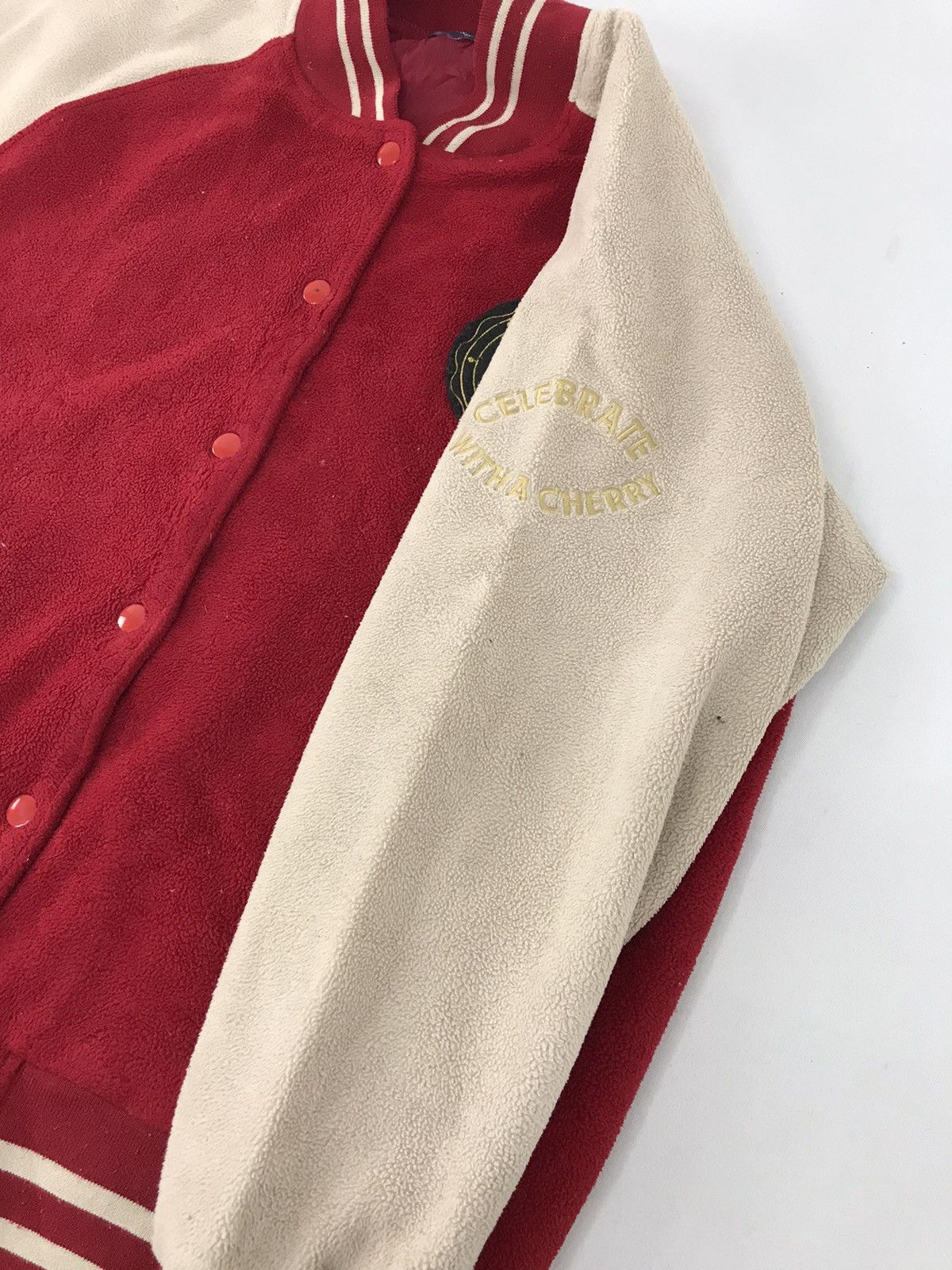 Japanese Brand Vintage Lady Sport Club PR Embroidery Logo Varsity Jacket Size L / US 10 / IT 46 - 11 Thumbnail
