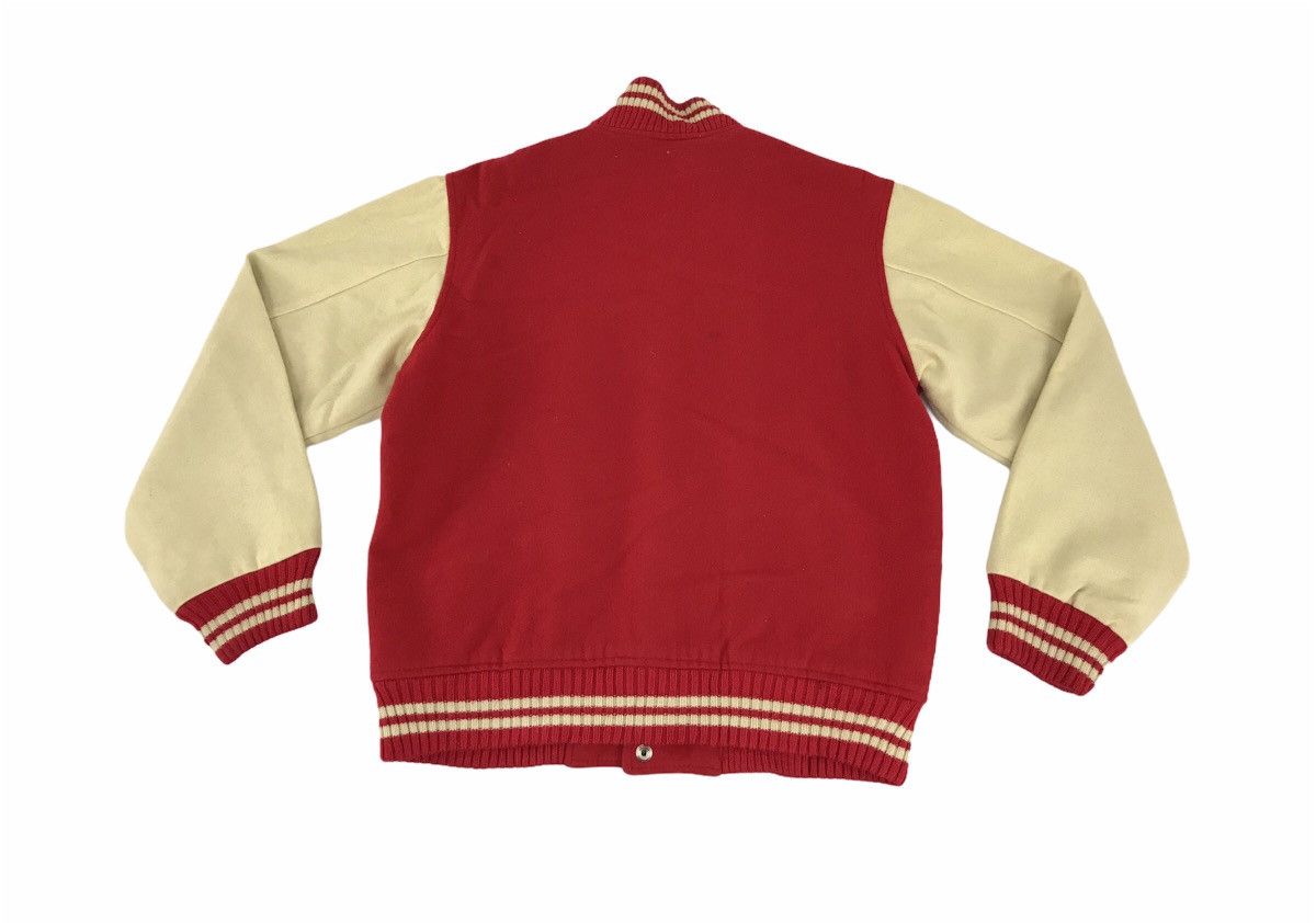 Japanese Brand Vintage Varsity Jacket Wool Student College Bob Dylan Quote Size US S / EU 44-46 / 1 - 8 Thumbnail