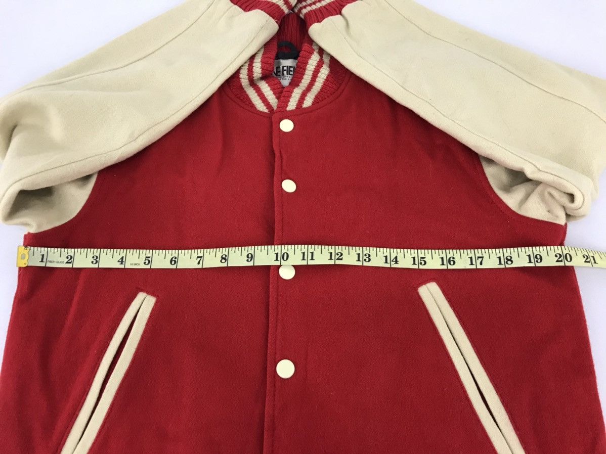 Japanese Brand Vintage Varsity Jacket Wool Student College Bob Dylan Quote Size US S / EU 44-46 / 1 - 9 Thumbnail