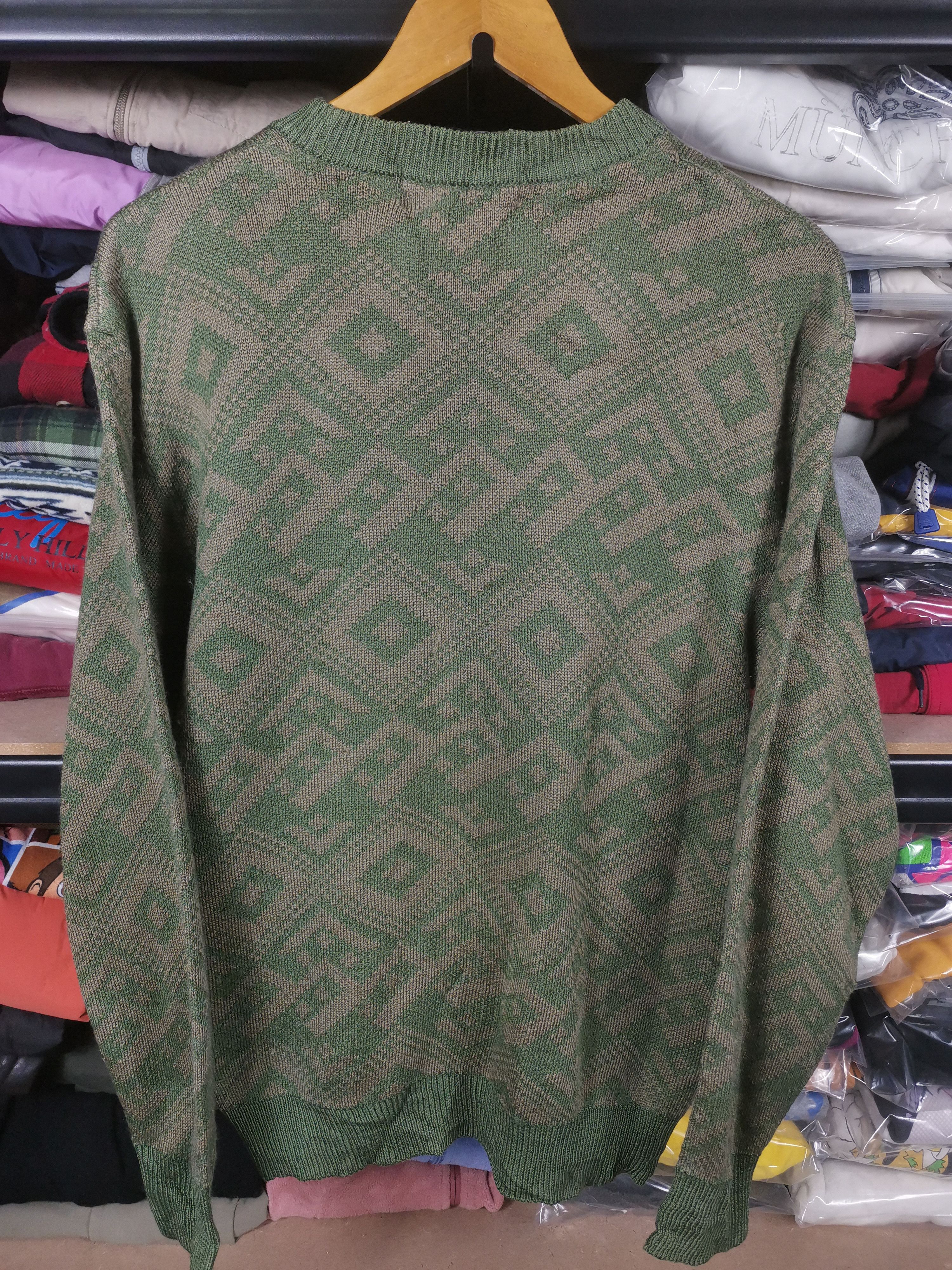 Japanese Brand Vintage Golden Bear Knitwear Sweater Size US M / EU 48-50 / 2 - 2 Thumbnail