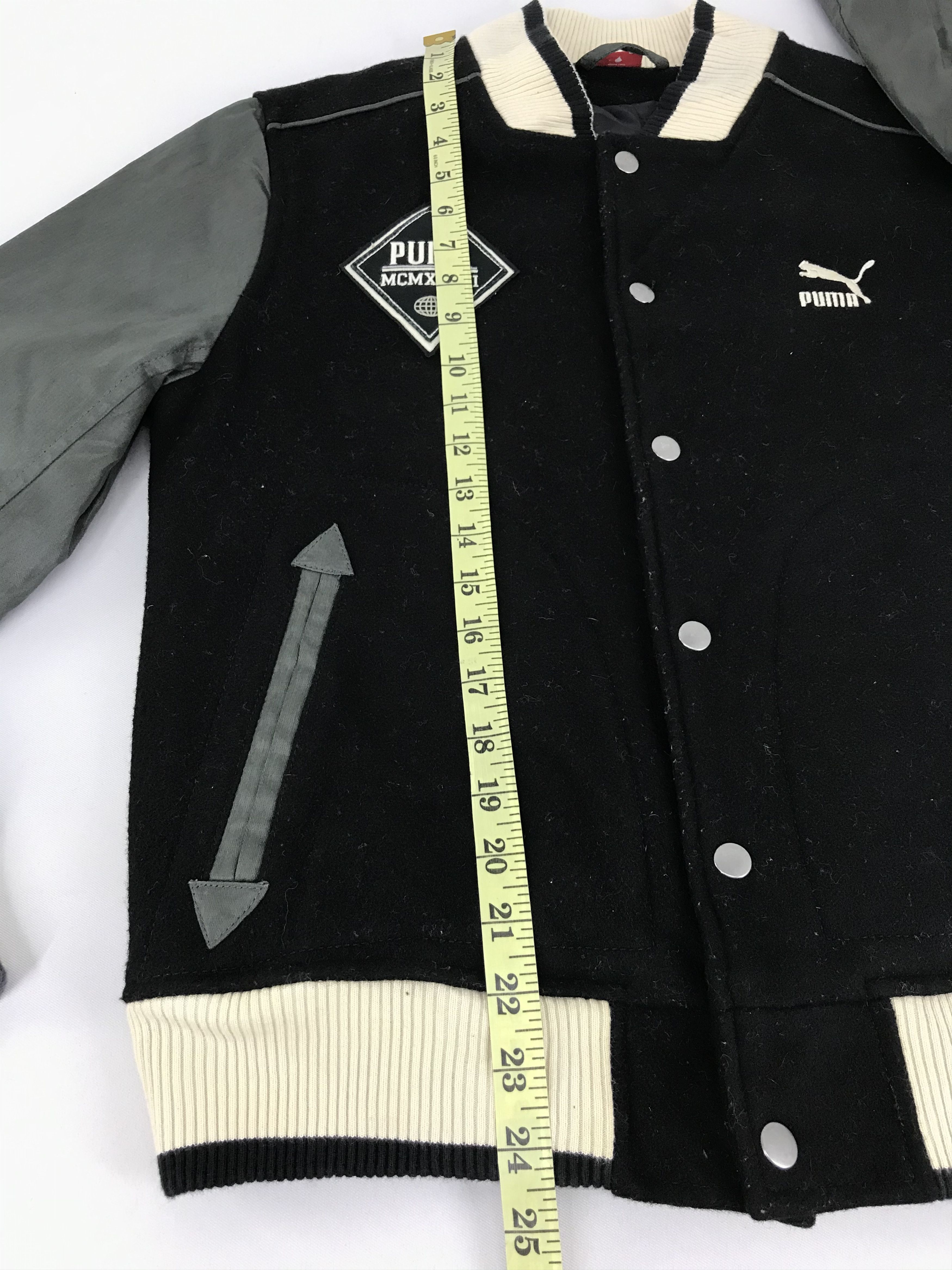 Puma Vintage Puma Embroidery Logo Varsity Wool Jacket Size US S / EU 44-46 / 1 - 10 Thumbnail