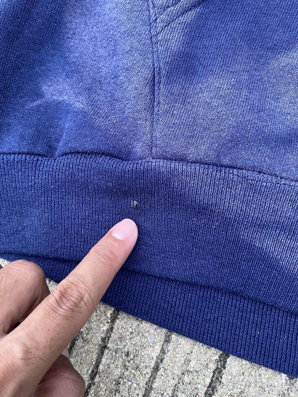 Russell Athletic ☀️ Navy Sun Faded Russell Athletic Hoodie Size US XL / EU 56 / 4 - 19 Thumbnail