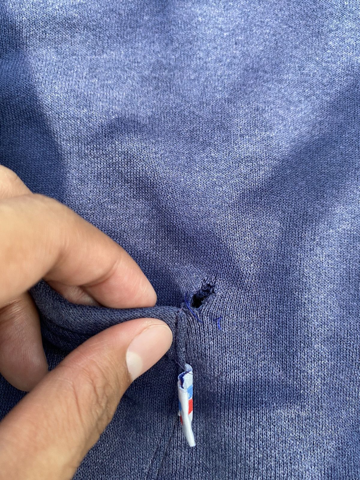 Russell Athletic ☀️ Navy Sun Faded Russell Athletic Hoodie Size US XL / EU 56 / 4 - 18 Thumbnail