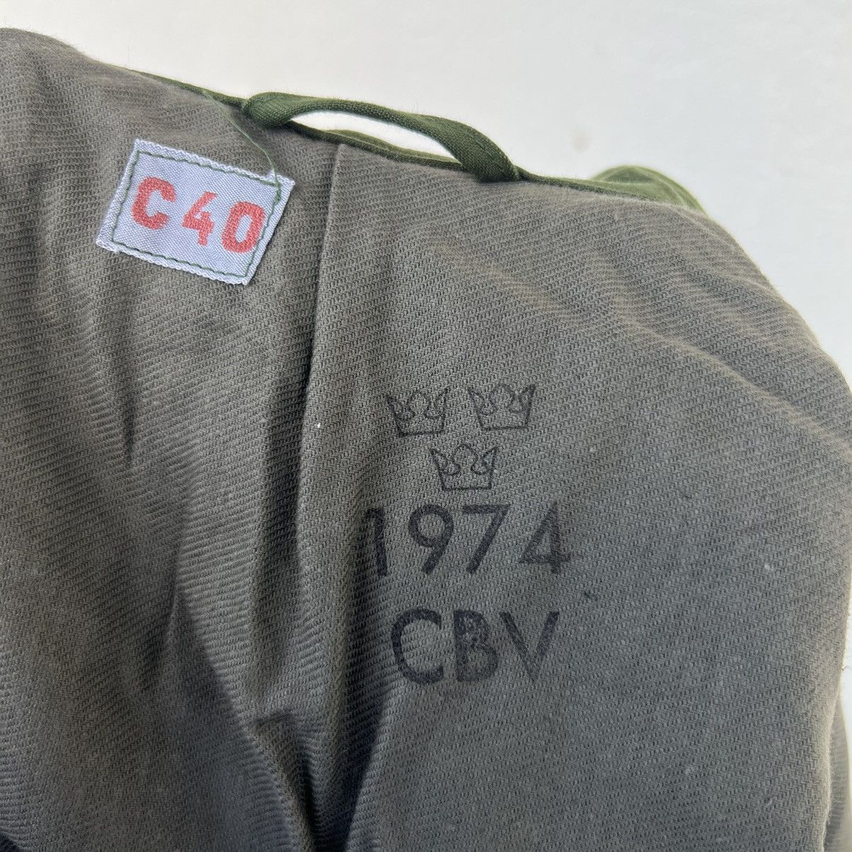 Vintage TRUE VINTAGE 1974 MILITARY ARMY UNIFORM CARGO JACKET C40 Size US M / EU 48-50 / 2 - 13 Thumbnail
