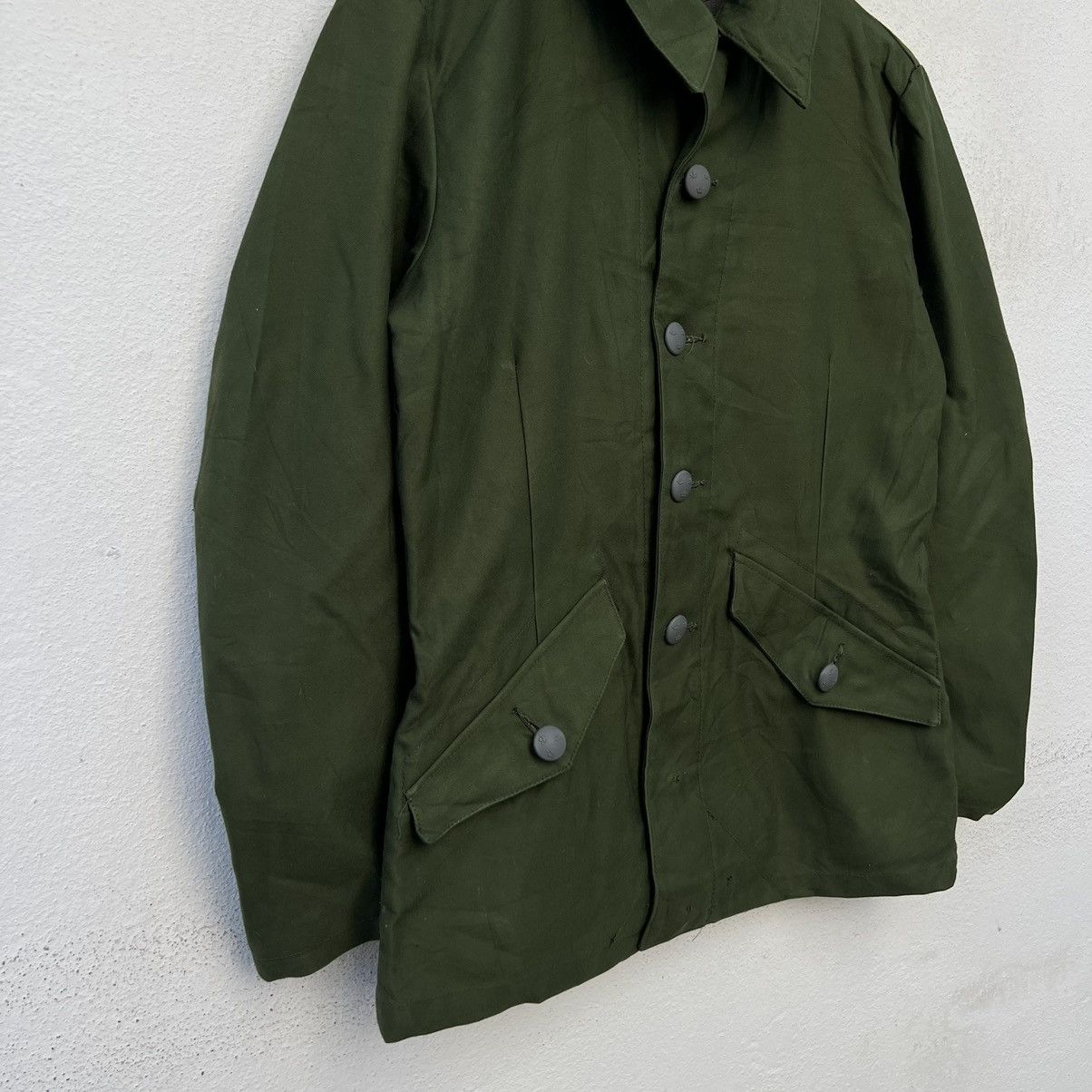 Vintage TRUE VINTAGE 1974 MILITARY ARMY UNIFORM CARGO JACKET C40 Size US M / EU 48-50 / 2 - 4 Thumbnail