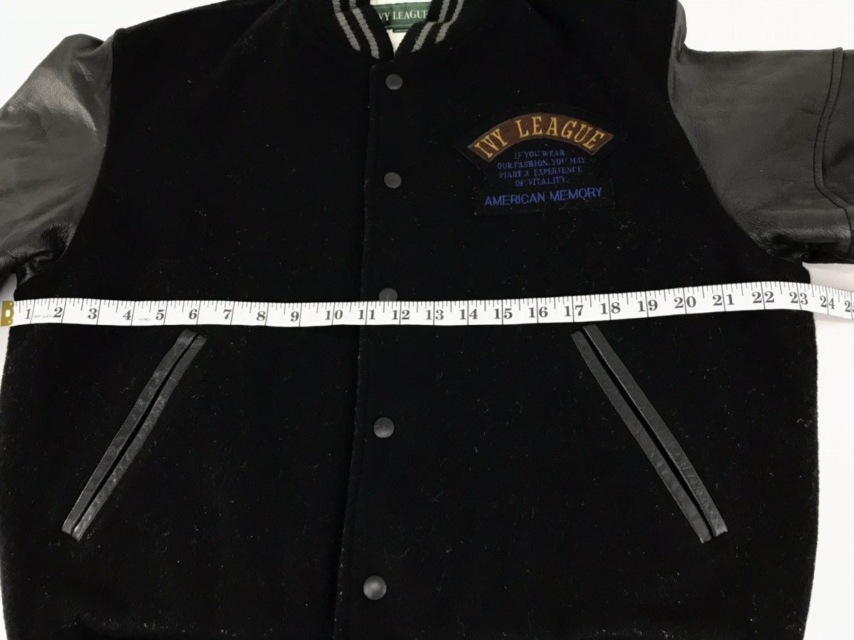 Japanese Brand Ivy League American Memory IVL Varsity Leather Jacket Size US M / EU 48-50 / 2 - 12 Thumbnail