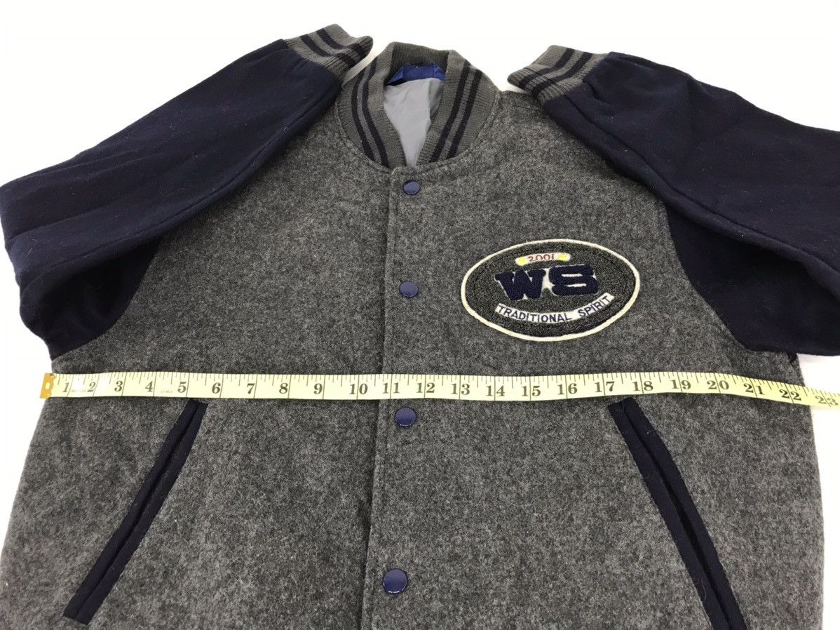 Japanese Brand Vintage Wellington Sport WS Varsity Jacket Embroidery Logo Size US L / EU 52-54 / 3 - 9 Thumbnail
