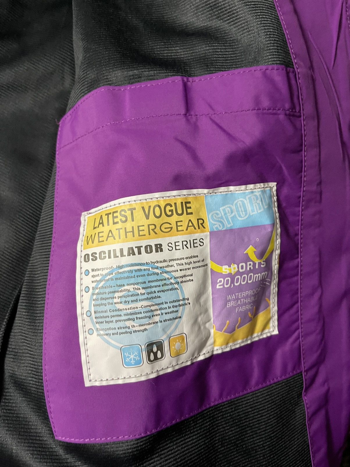 DC DC x outdoorsport purple gorpcore style jacket Size M / US 6-8 / IT 42-44 - 9 Thumbnail