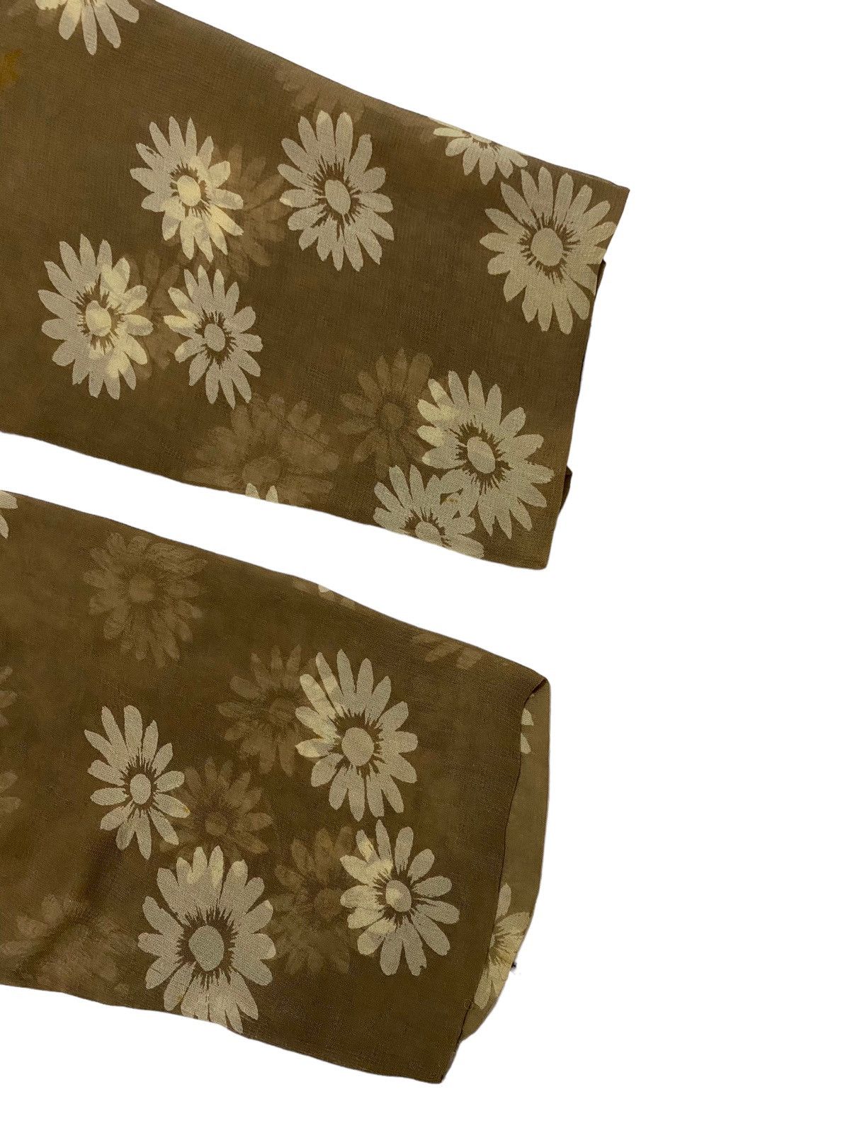 Comme des Garcons Comme Des Garcons 1989 Floral Crop Top Size M / US 6-8 / IT 42-44 - 9 Thumbnail