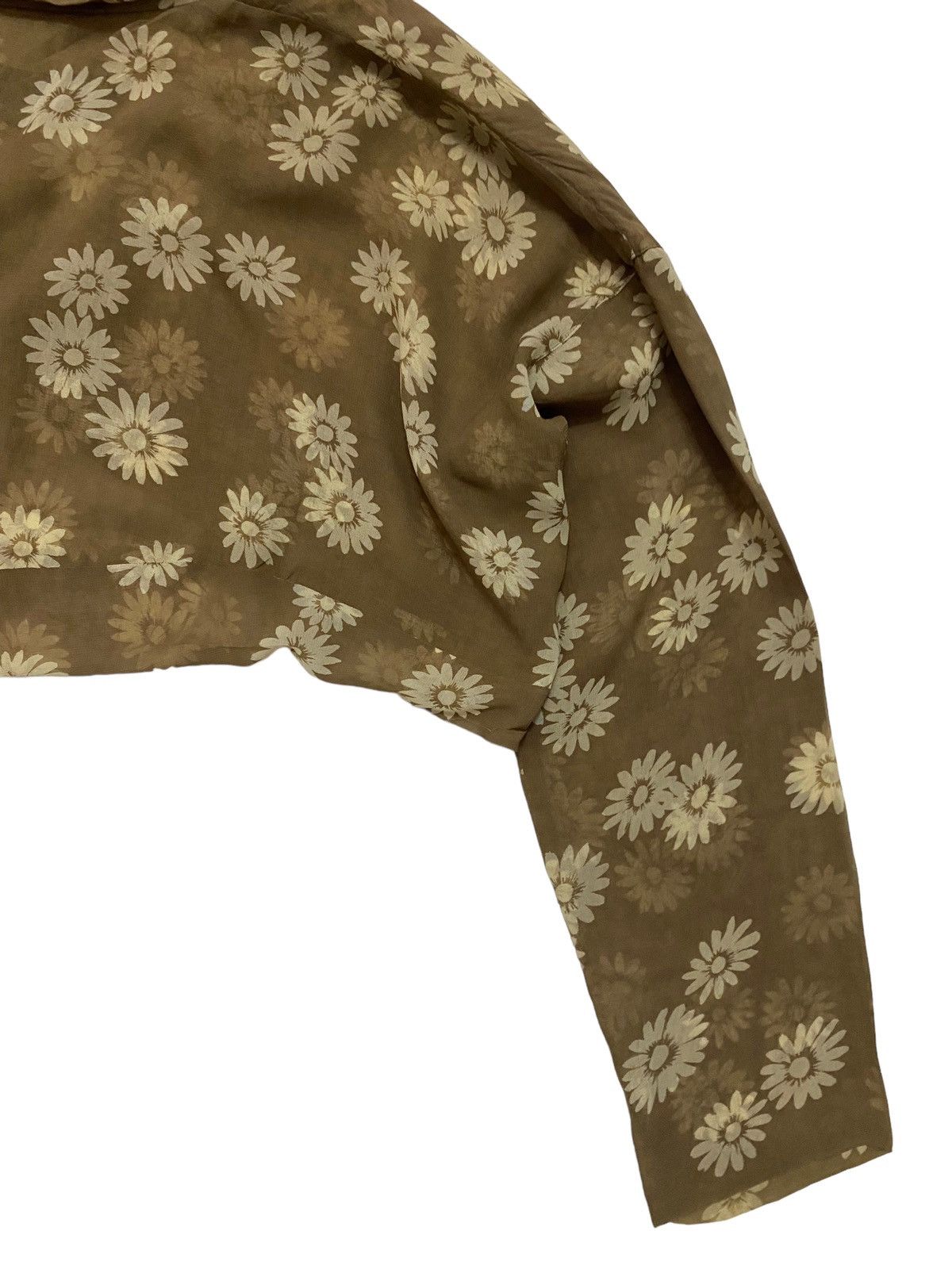 Comme des Garcons Comme Des Garcons 1989 Floral Crop Top Size M / US 6-8 / IT 42-44 - 11 Thumbnail
