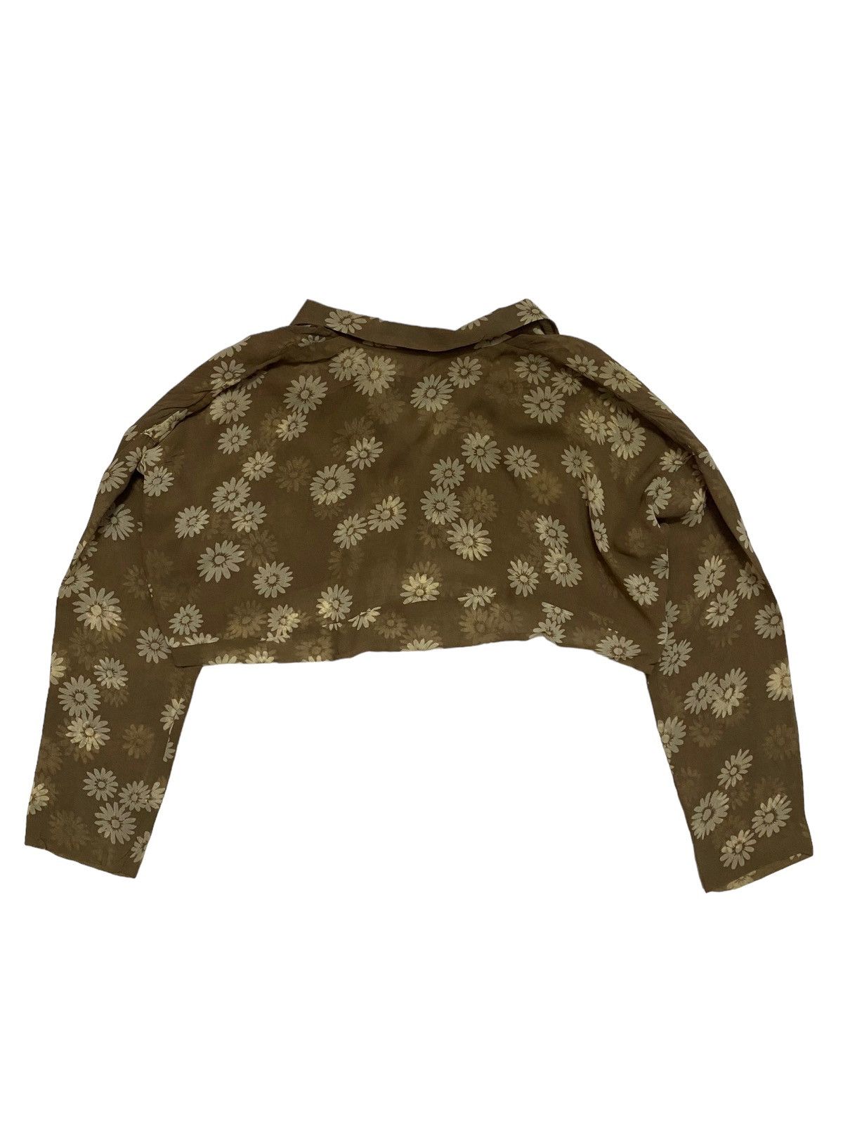 Comme des Garcons Comme Des Garcons 1989 Floral Crop Top Size M / US 6-8 / IT 42-44 - 12 Thumbnail
