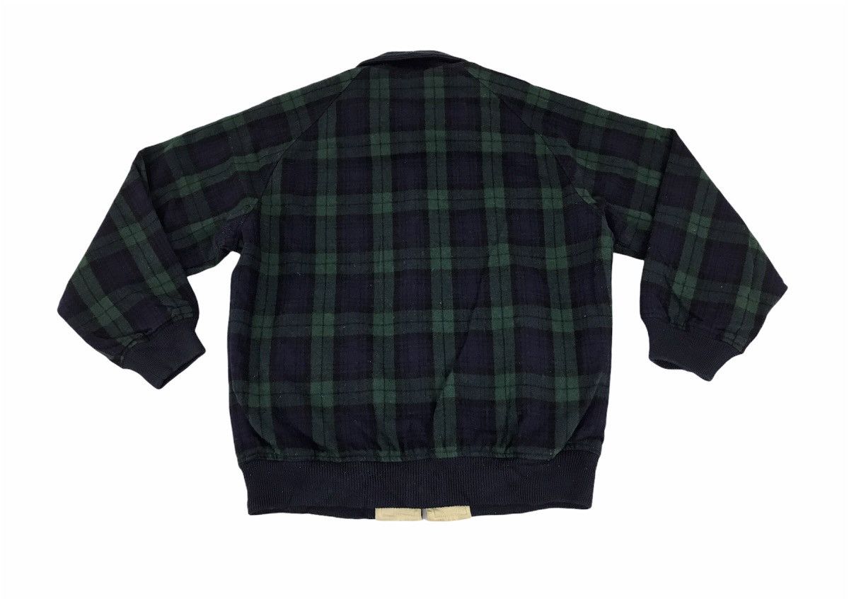 Japanese Brand Vintage Tartan Plaid Checked Wool Varsity Jacket Size US M / EU 48-50 / 2 - 3 Thumbnail