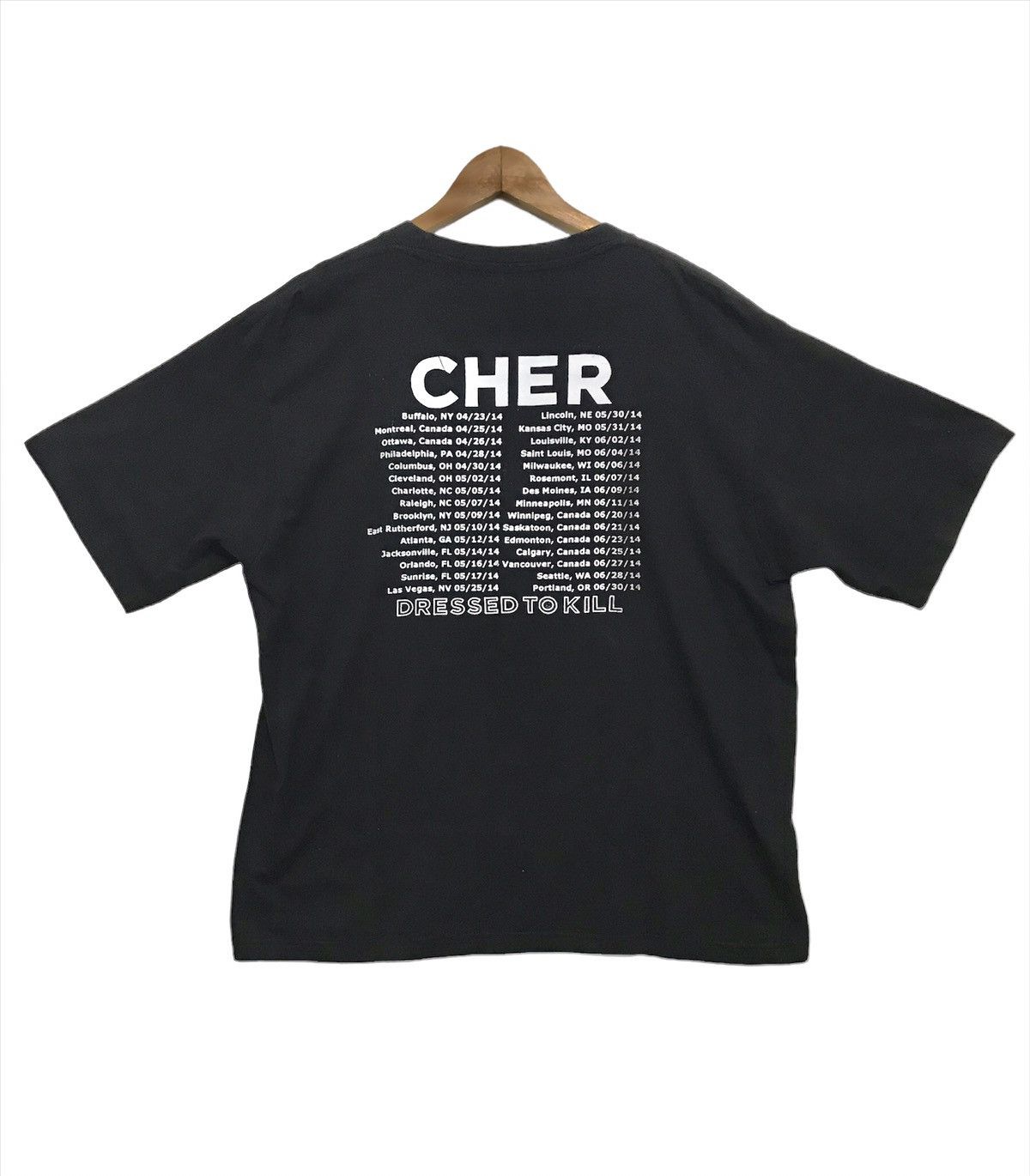 Band Tees CHER Dressed To Kill Tees Size US L / EU 52-54 / 3 - 2 Thumbnail