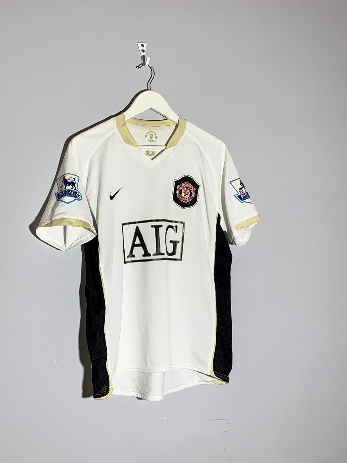 Nike #20 Solskjaer Manchester United Nike 2006/07 Football Shirt Size US M / EU 48-50 / 2 - 3 Thumbnail