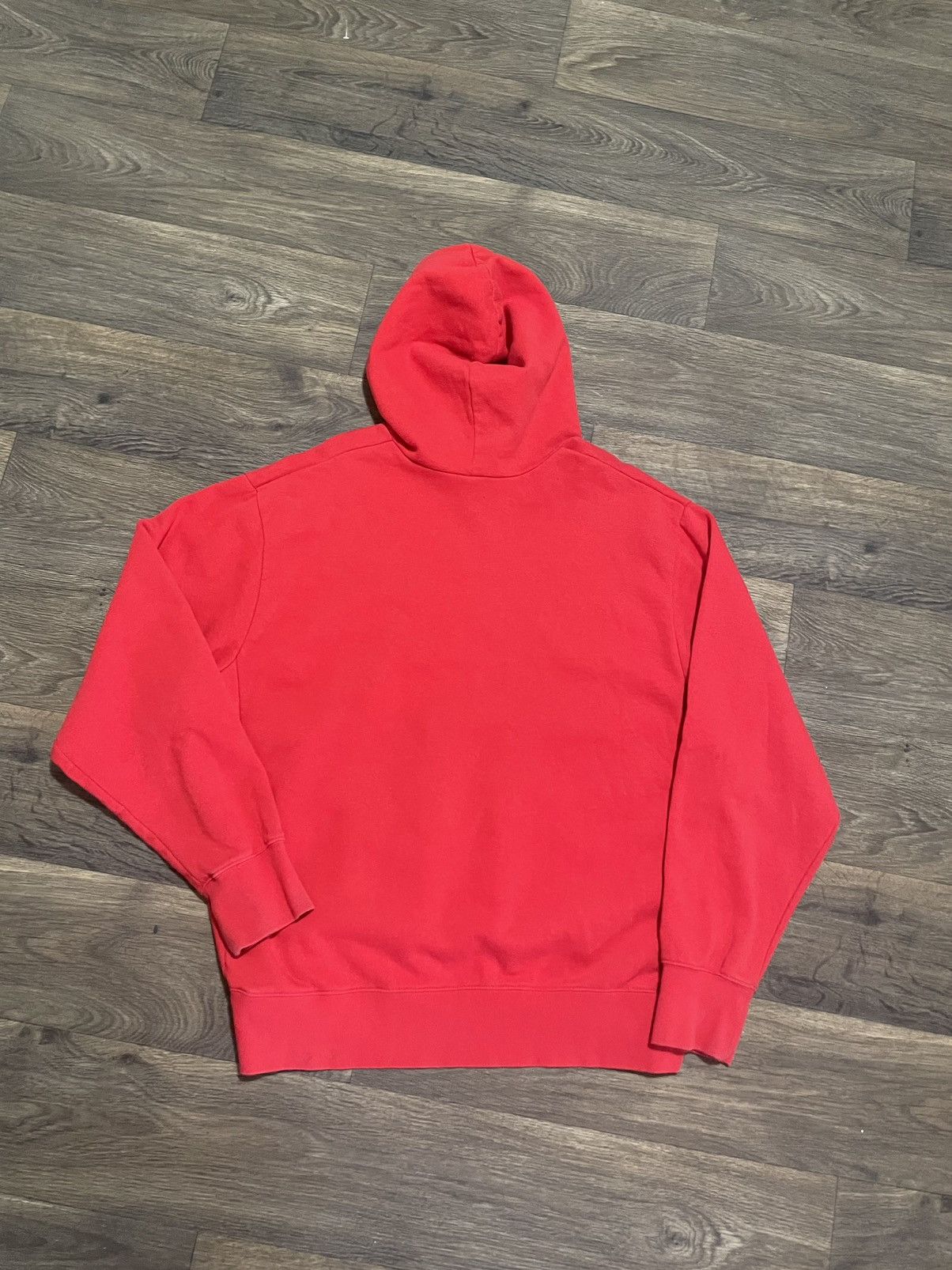 Nike × Vintage Y2K Nike Center Swoosh Nike Hoodie Size US XL / EU 56 / 4 - 4 Thumbnail