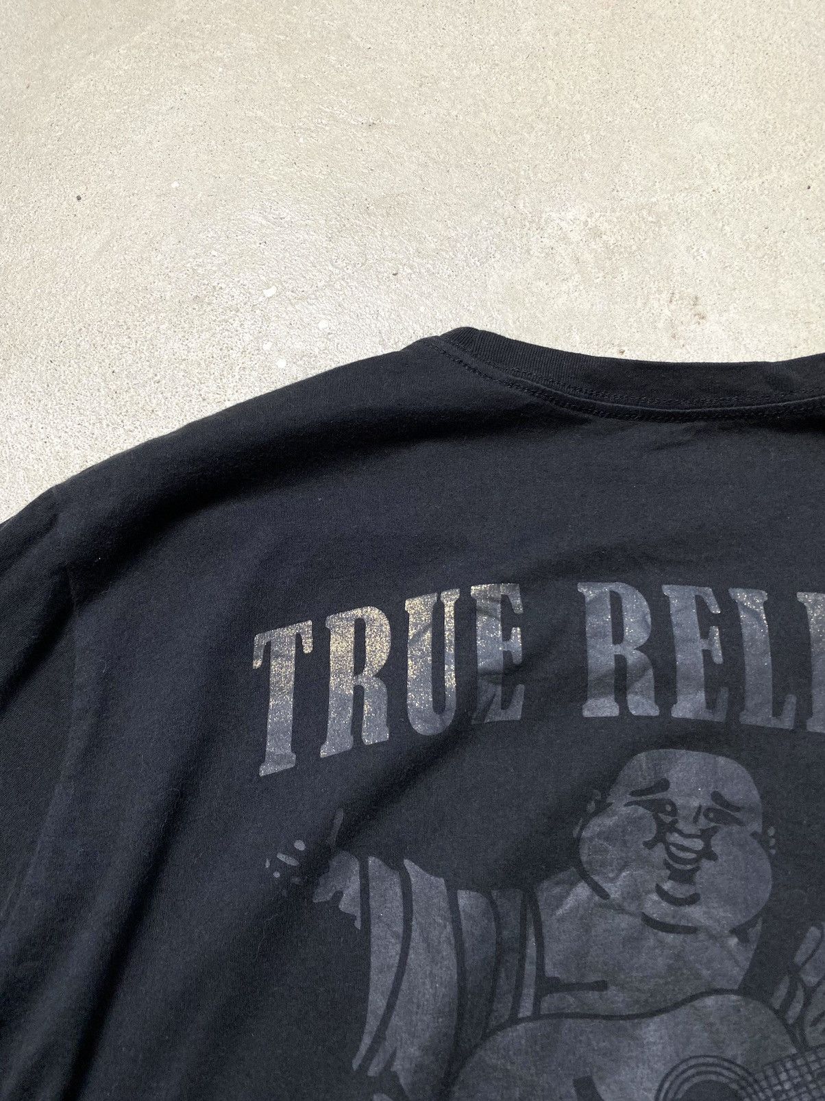 Japanese Brand Vintage True Religion Big Print T Shirt Hype Y2K Size US XL / EU 56 / 4 - 10 Thumbnail