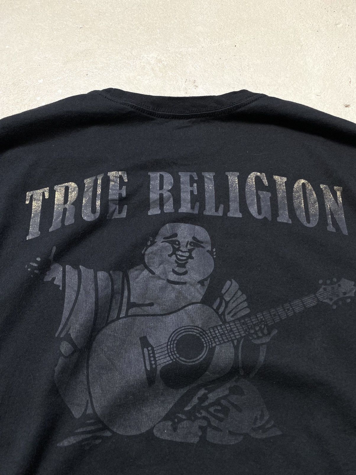 Japanese Brand Vintage True Religion Big Print T Shirt Hype Y2K Size US XL / EU 56 / 4 - 12 Thumbnail