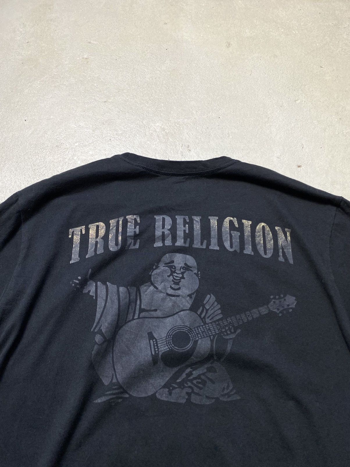 Japanese Brand Vintage True Religion Big Print T Shirt Hype Y2K Size US XL / EU 56 / 4 - 9 Thumbnail