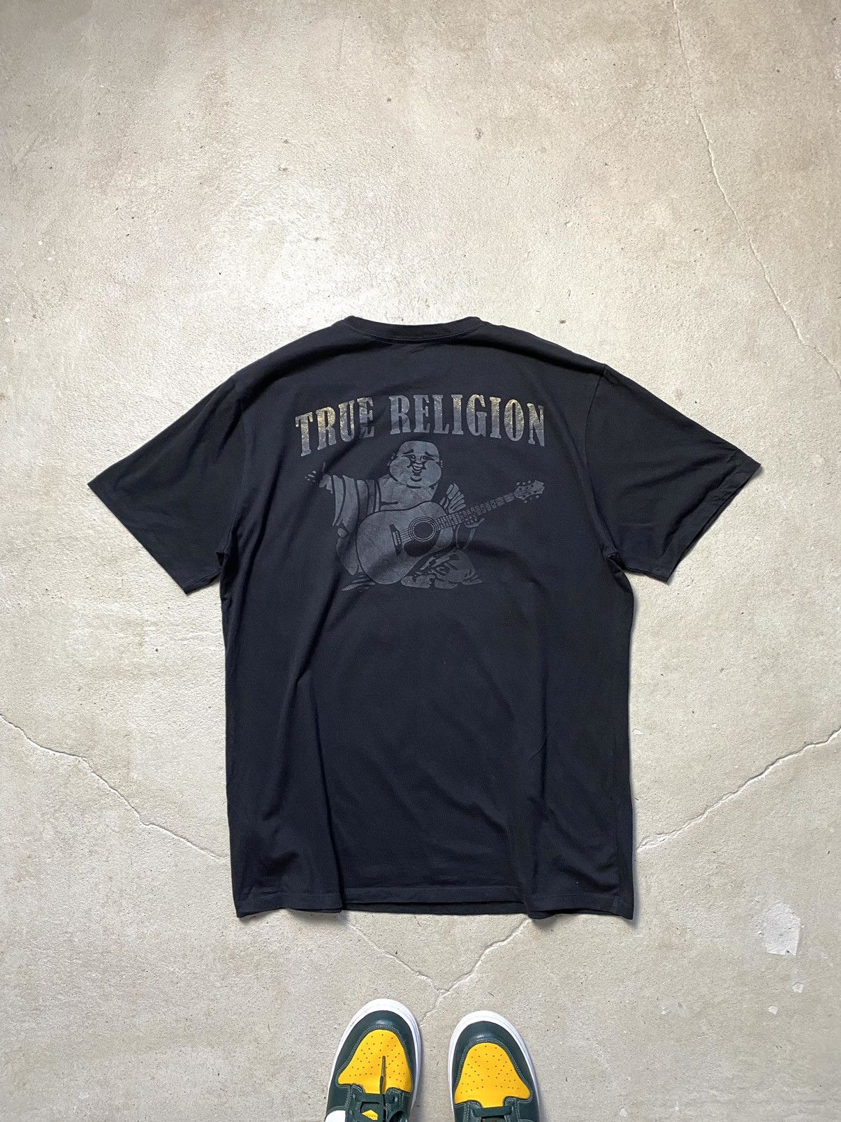 Japanese Brand Vintage True Religion Big Print T Shirt Hype Y2K Size US XL / EU 56 / 4 - 1 Thumbnail