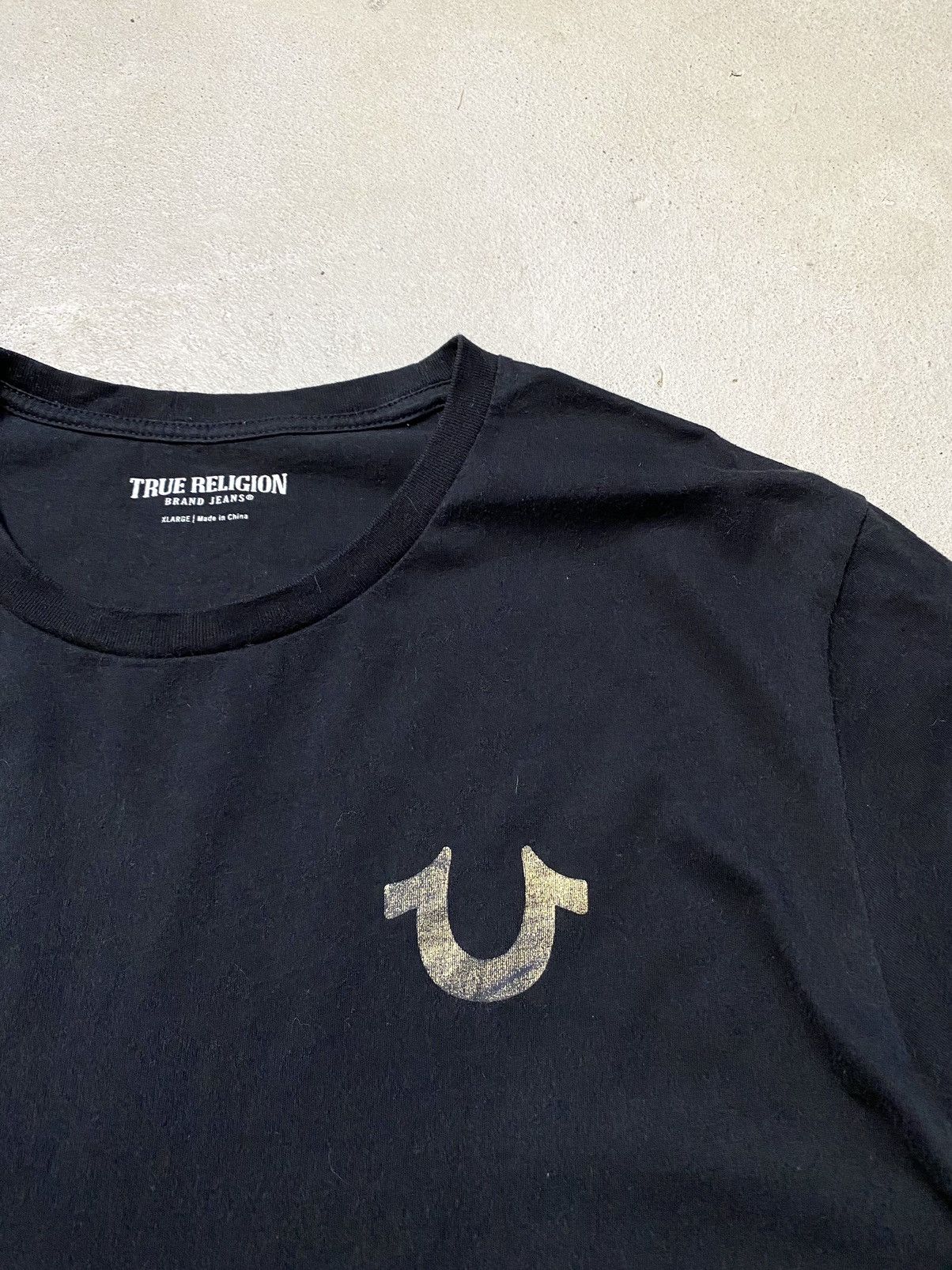 Japanese Brand Vintage True Religion Big Print T Shirt Hype Y2K Size US XL / EU 56 / 4 - 5 Thumbnail