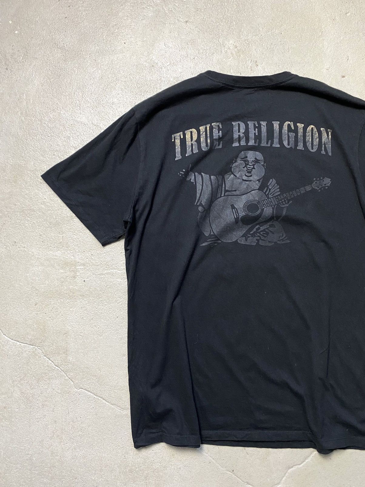 Japanese Brand Vintage True Religion Big Print T Shirt Hype Y2K Size US XL / EU 56 / 4 - 8 Thumbnail